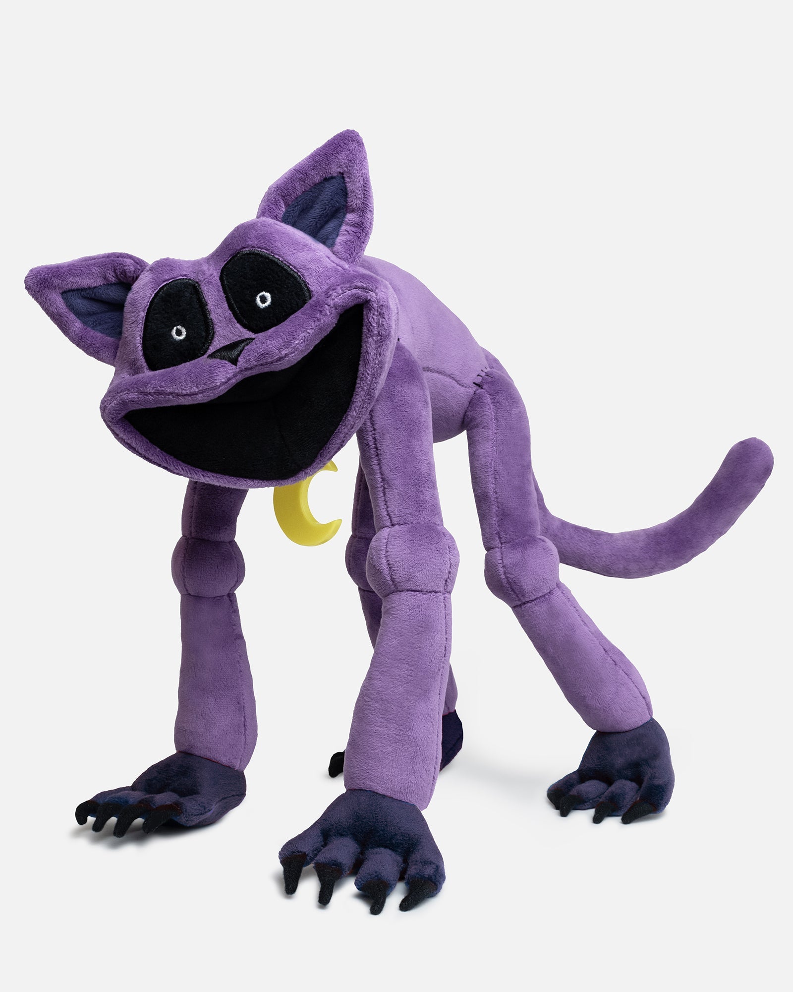 monster catnap plush facing at angle. 