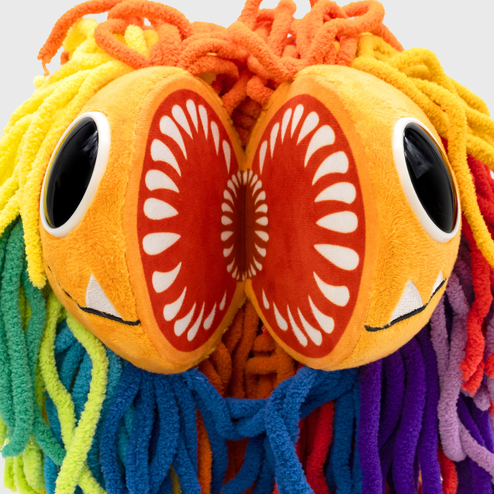 close up of yarnaby mouth open