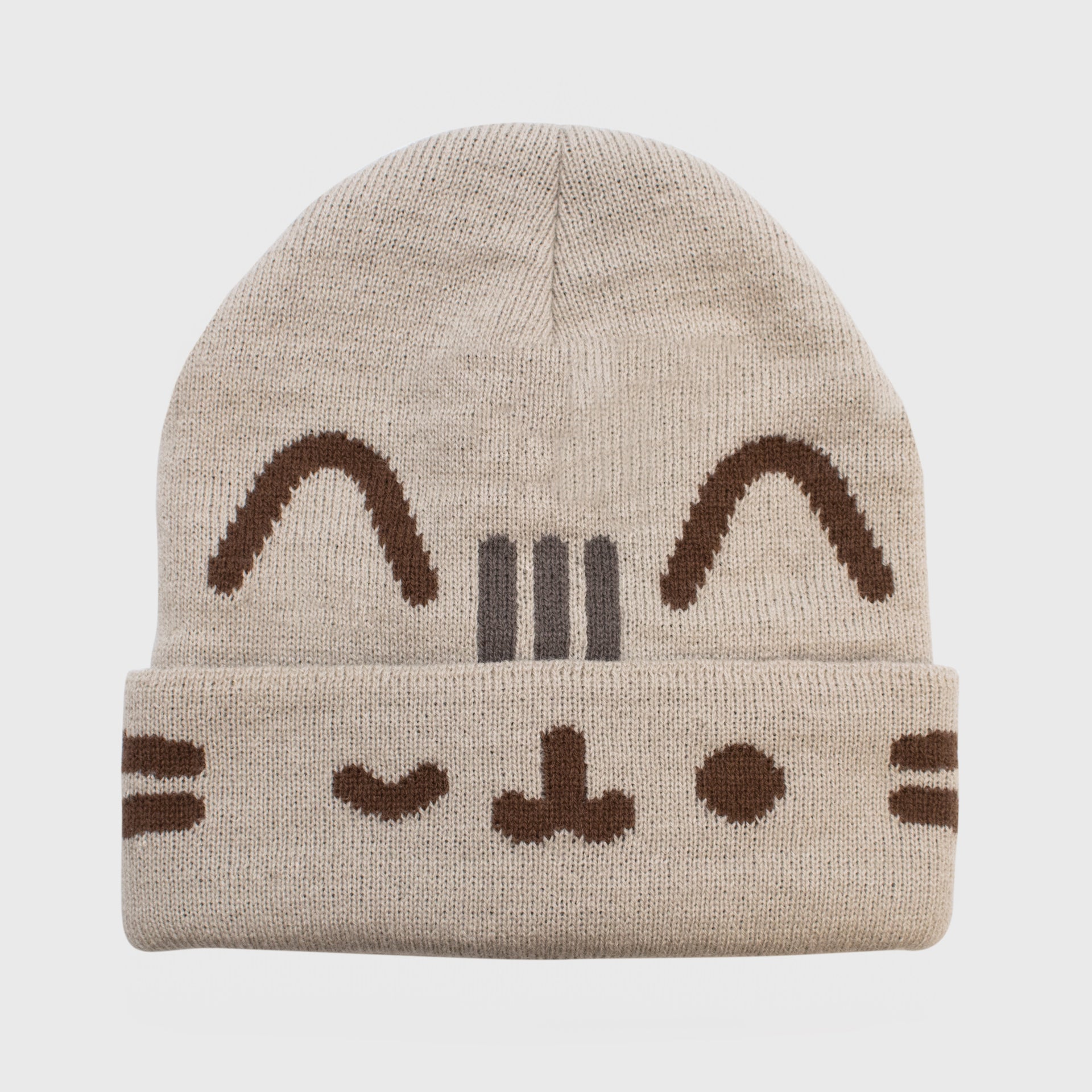 pusheen beanie. pusheen winking
