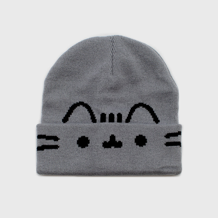 pusheen face beanie