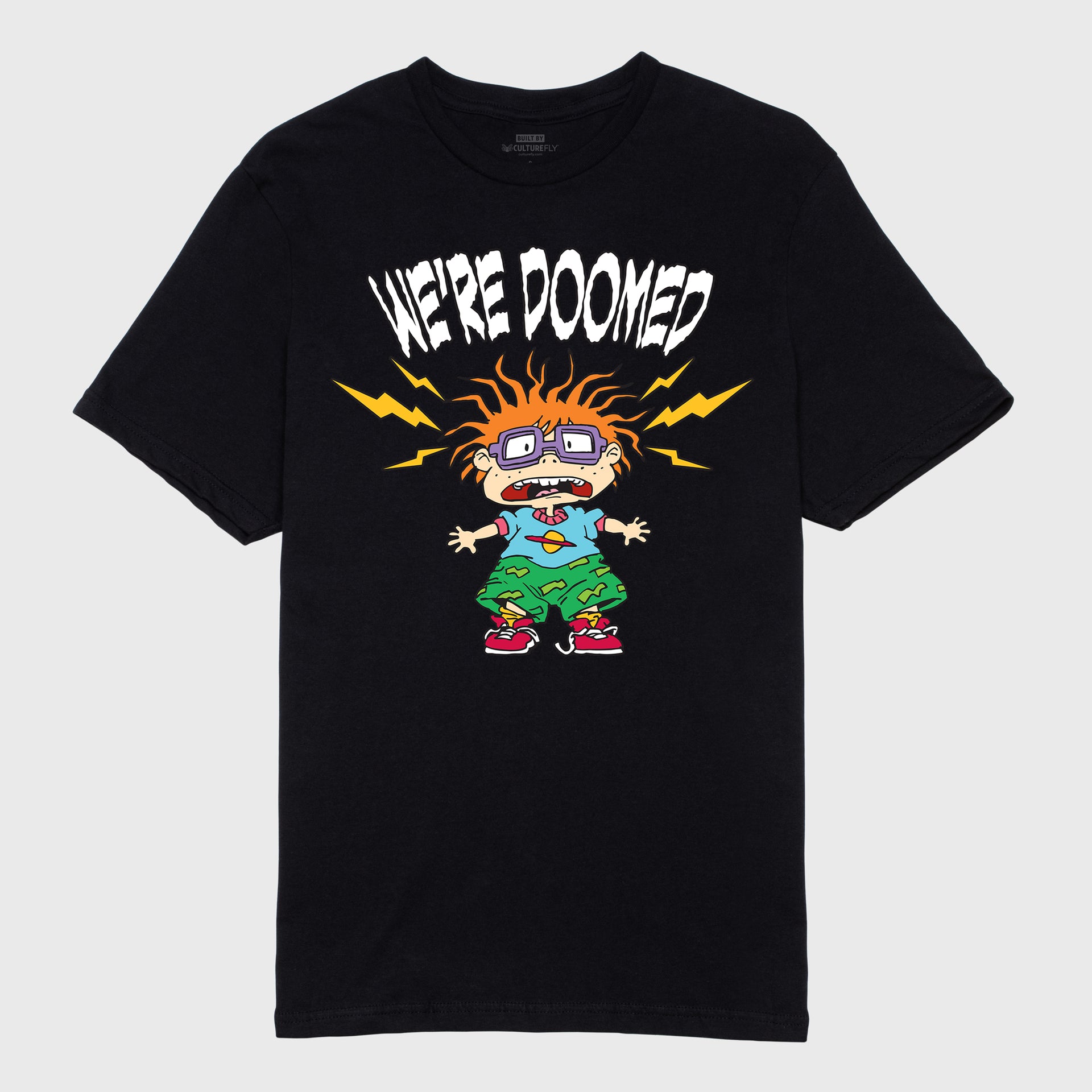 rugrats chuckie scared tshirt