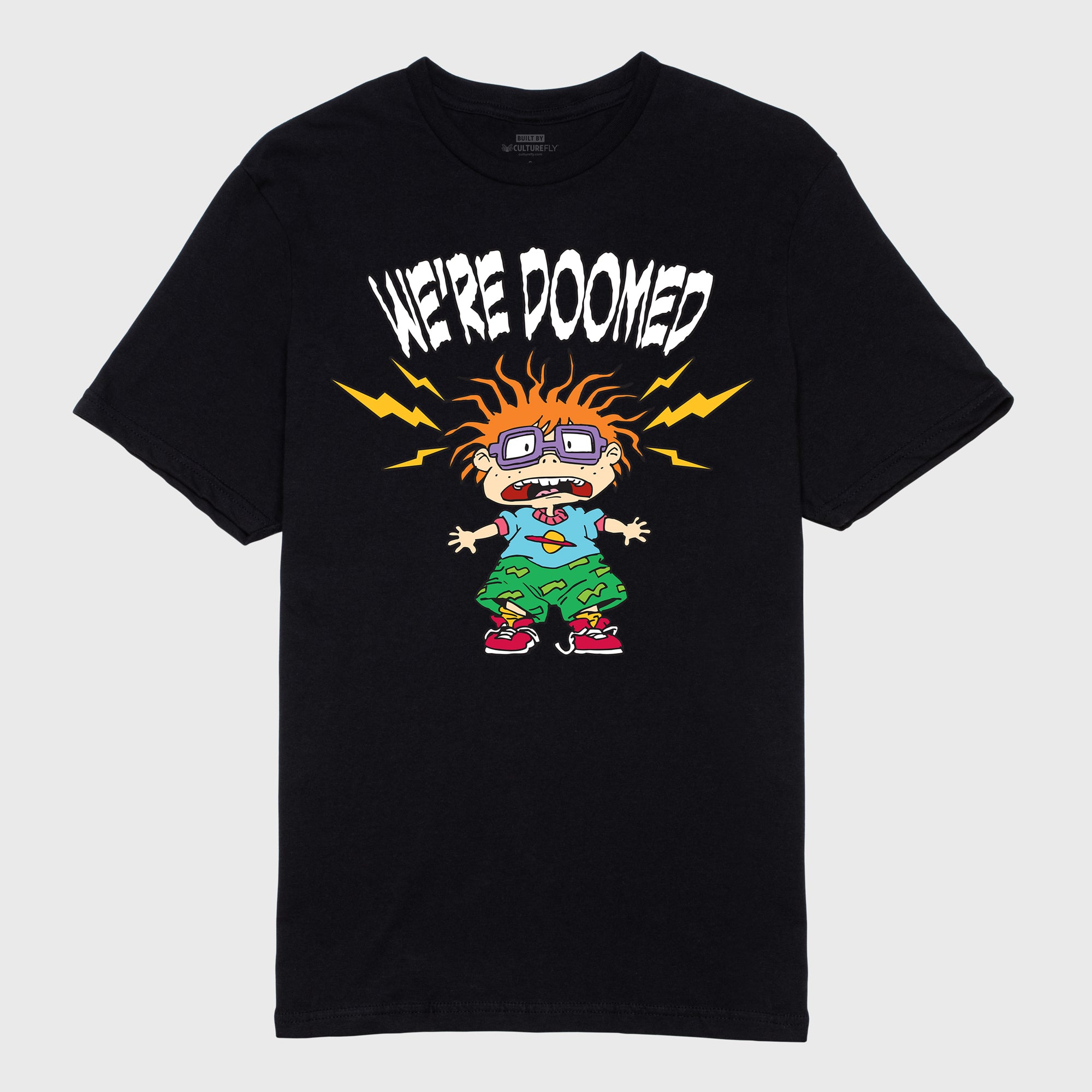 rugrats chuckie scared tshirt