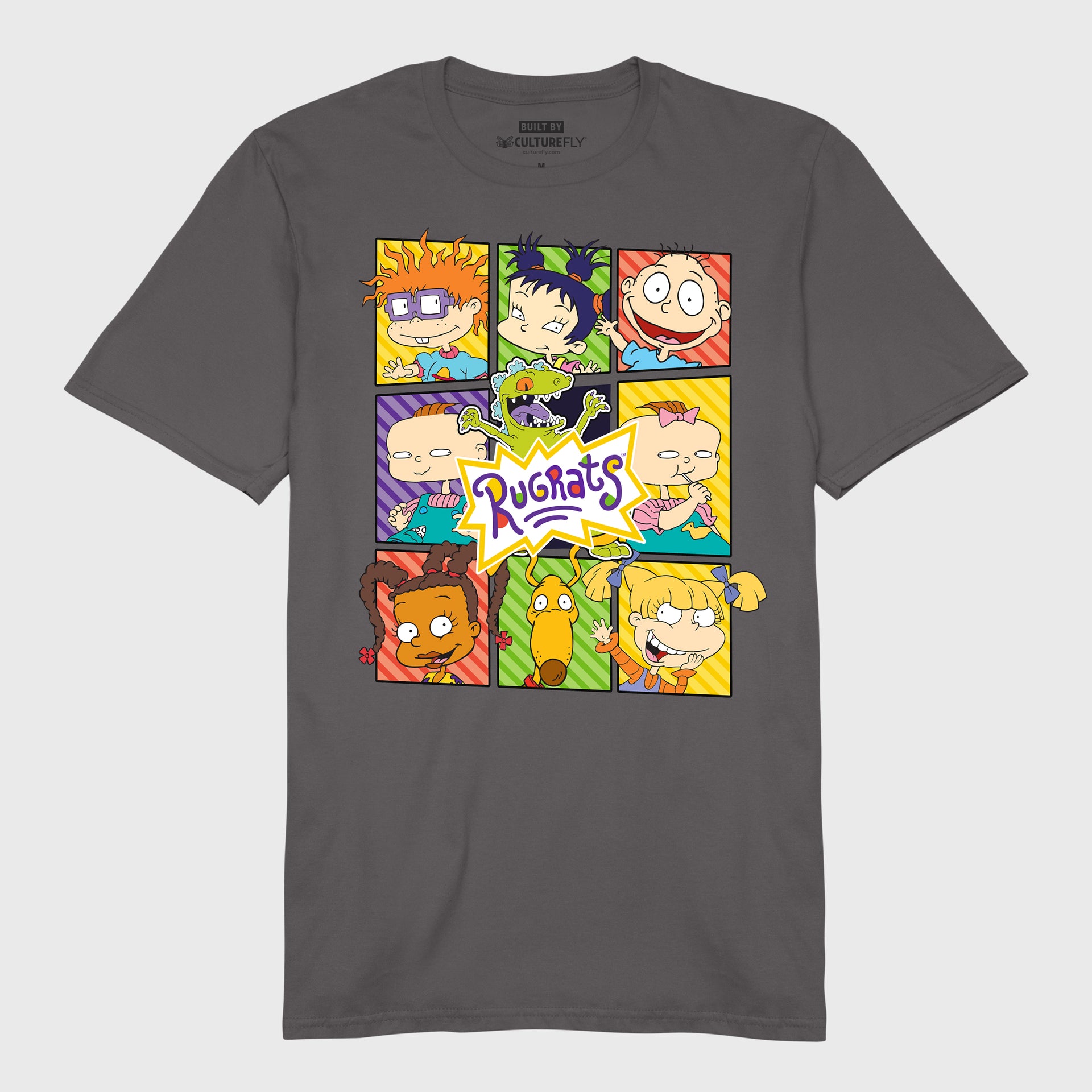 rugrats cast checkered tshirt