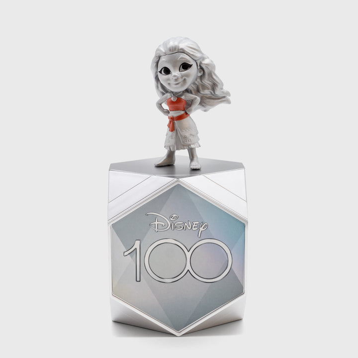 moana on top of disney100 box