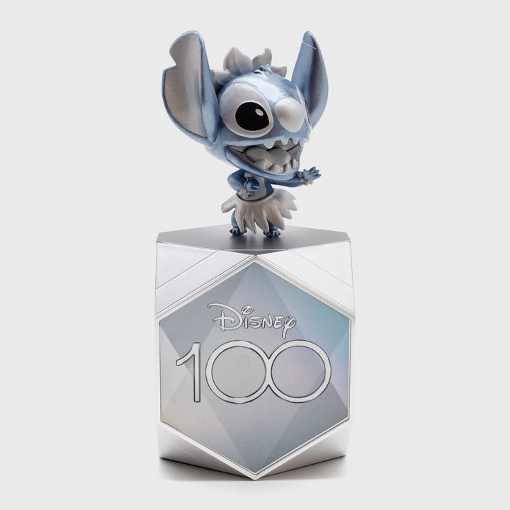 stitch on top of disney100 box