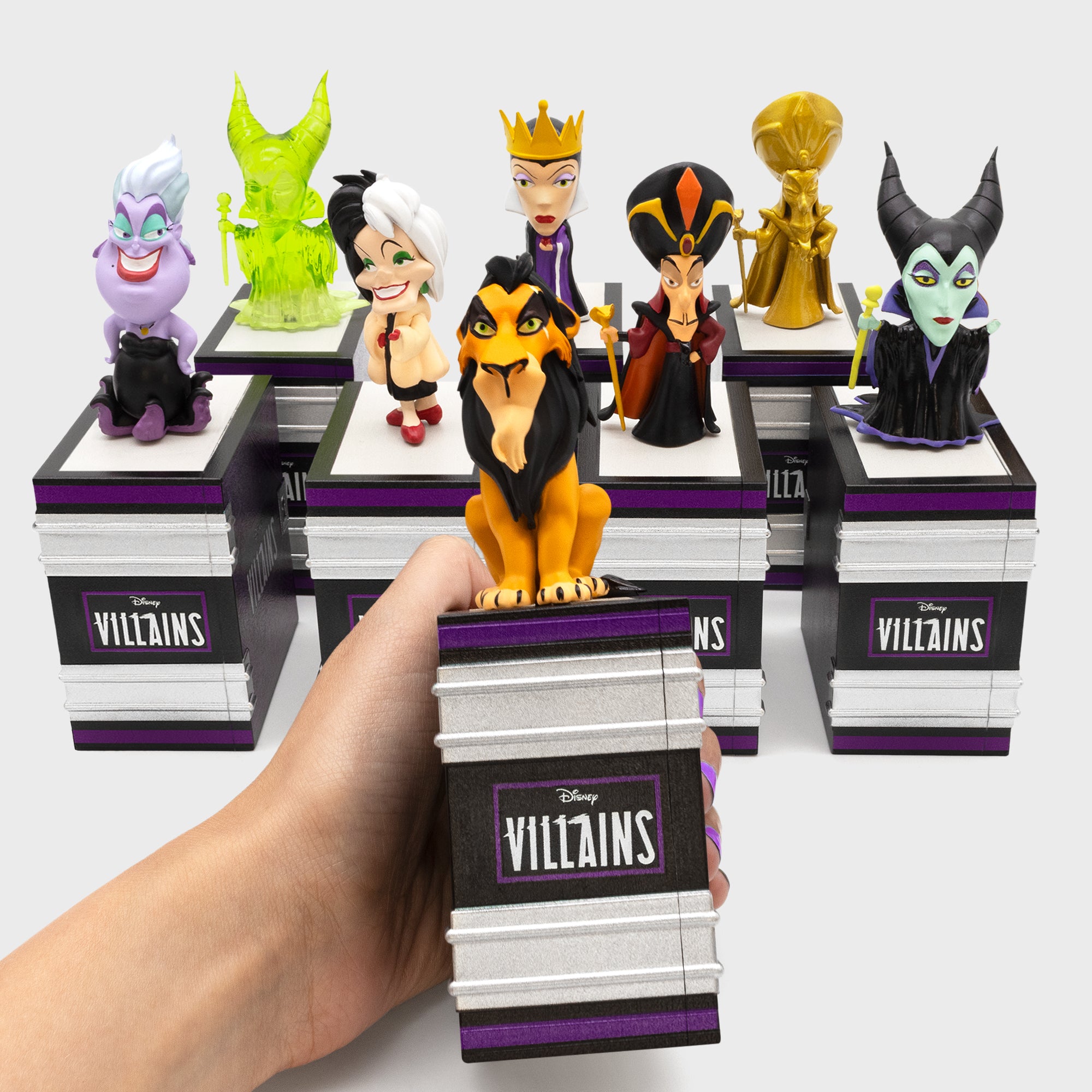 full set of smols with scar being held.