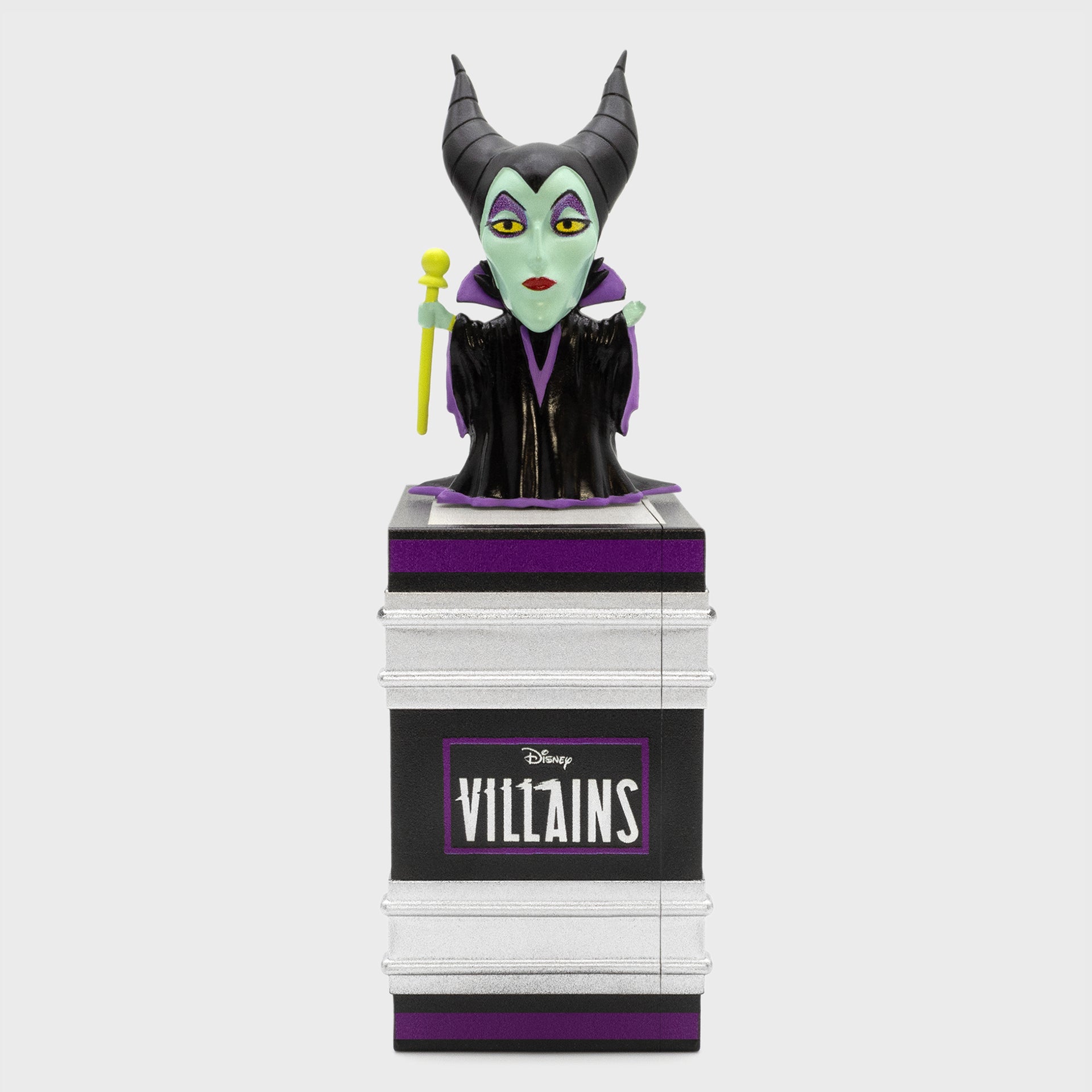 maleficent on top of book