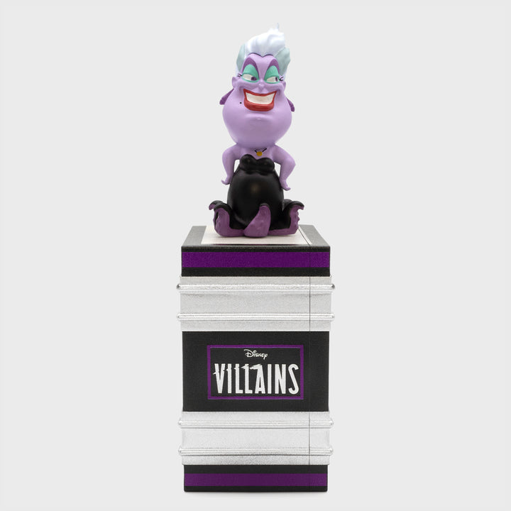ursula on top of book