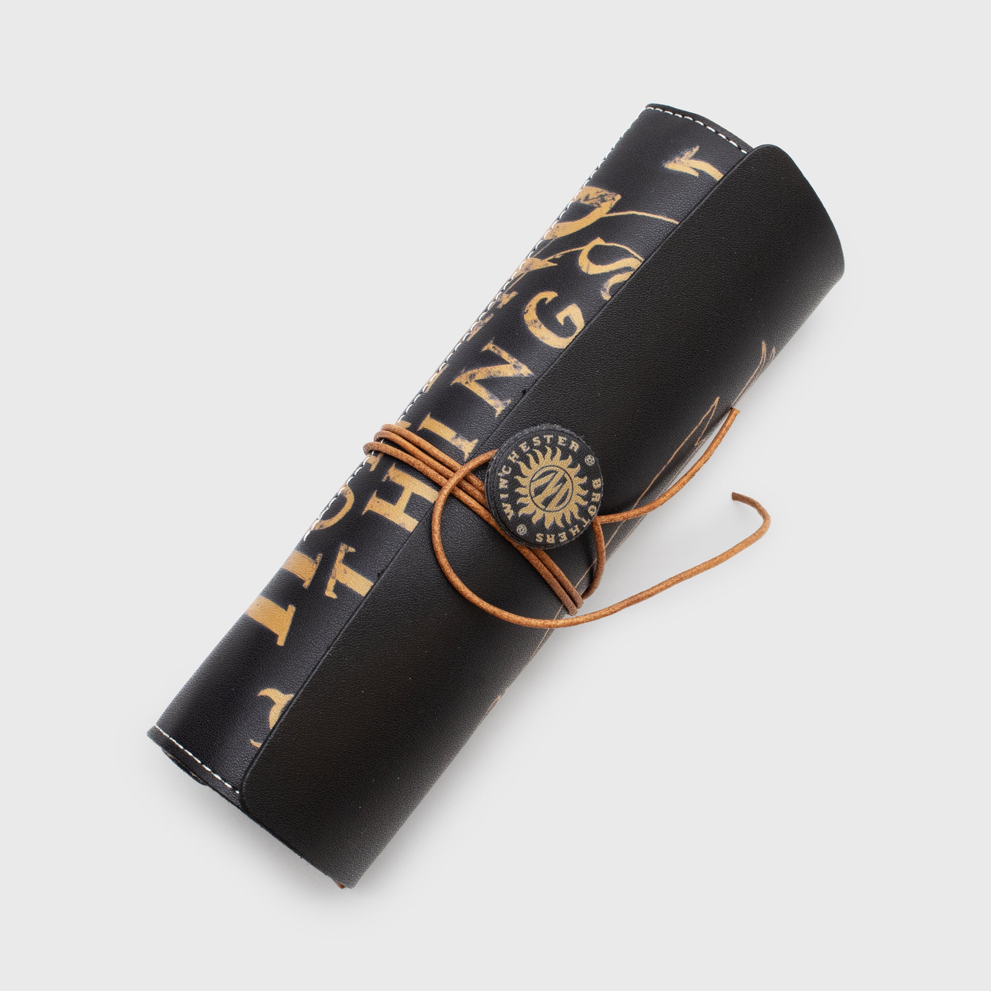 rolled up pen case