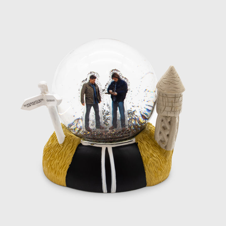 sam and dean dust snowglobe