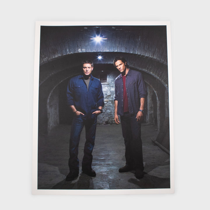 dean and sam art print 