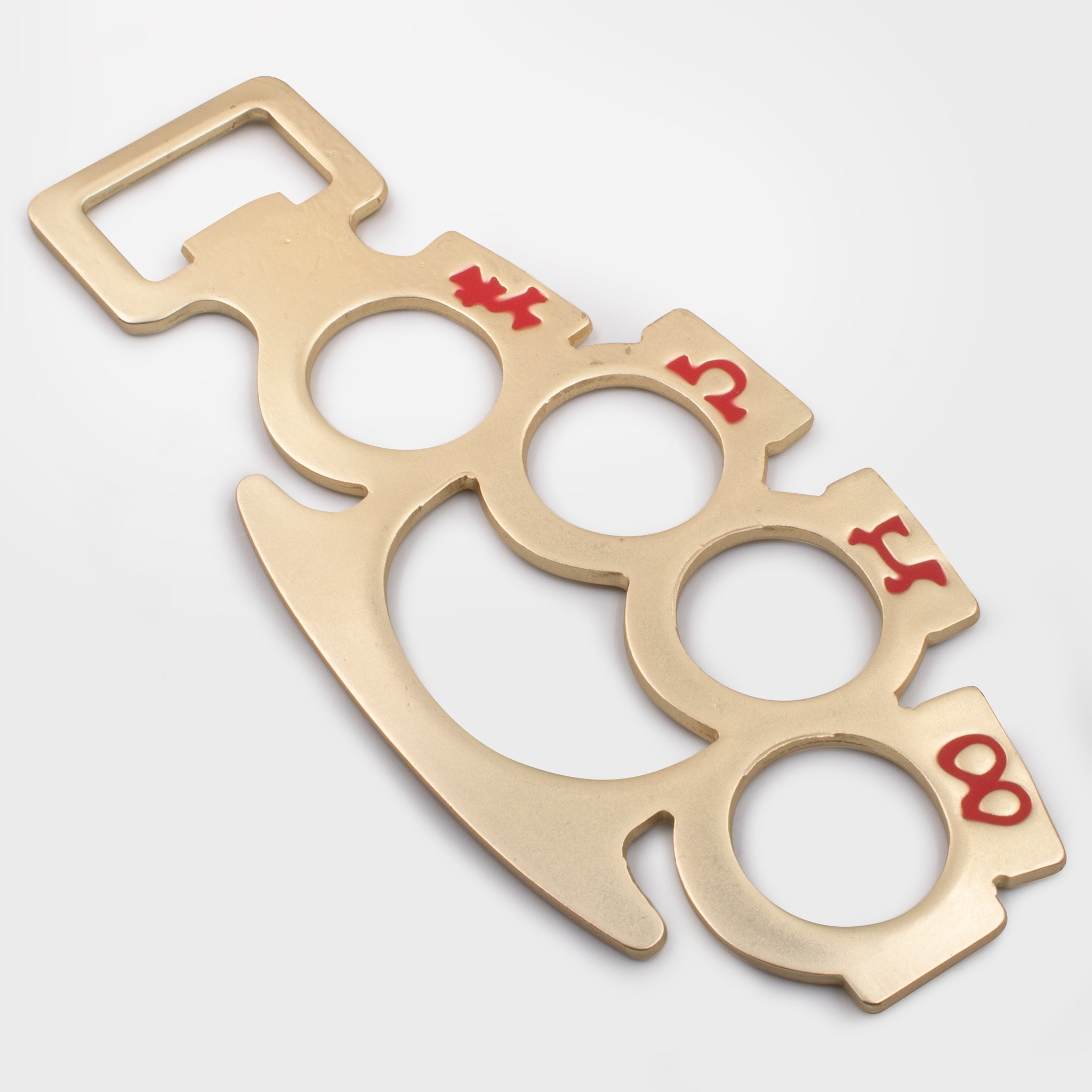 supernatural box bottle opener brass knuckles