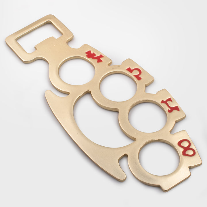 supernatural box bottle opener brass knuckles