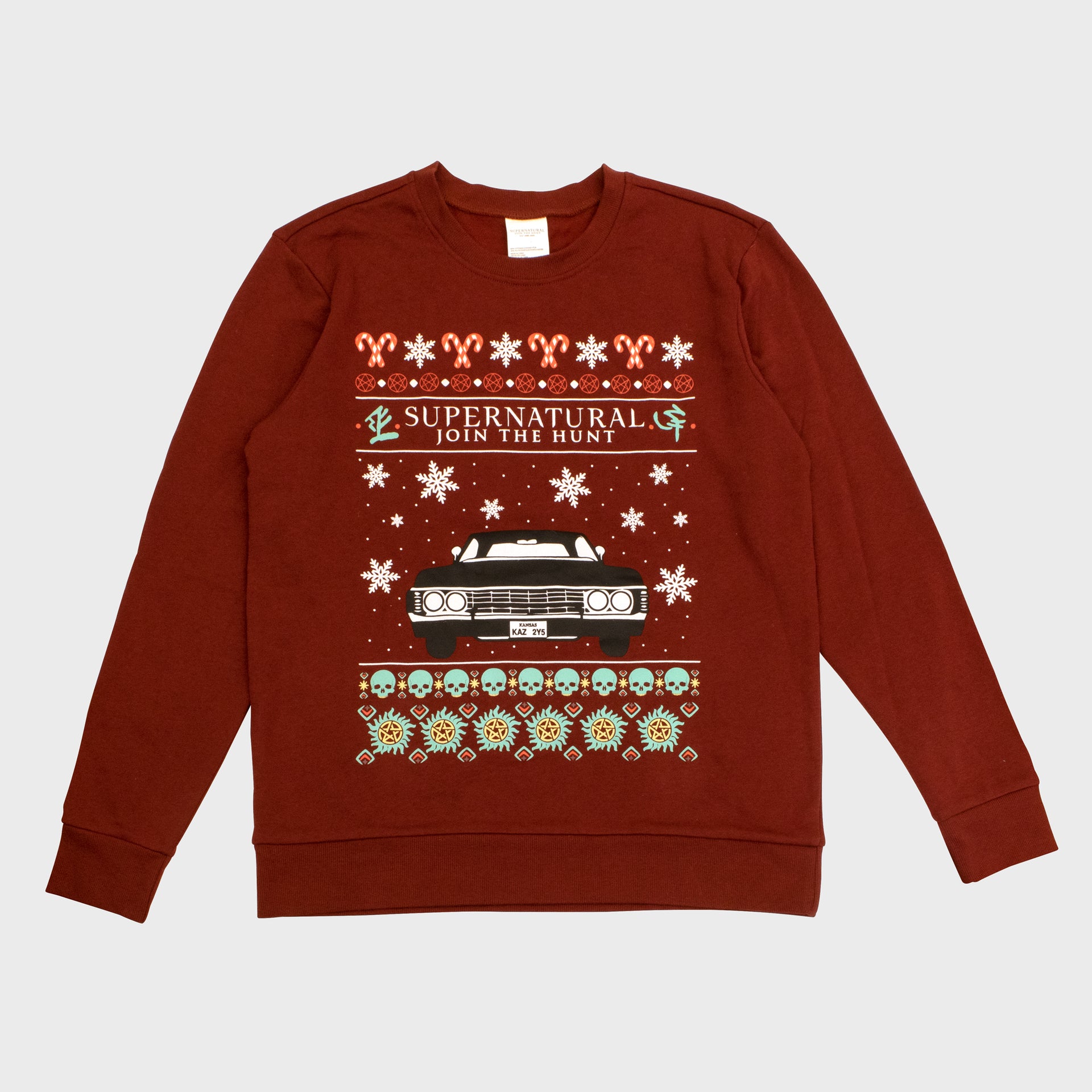 supernatural holiday sweater