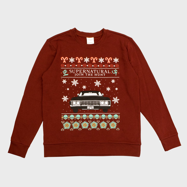 supernatural holiday sweater