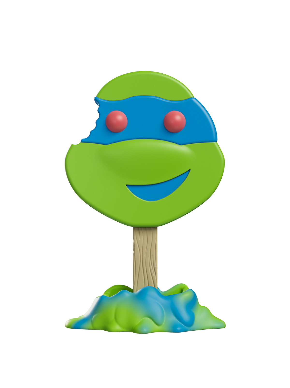 Teenage Mutant Ninja Turtles - Leonardo Meltz Collectible Figure