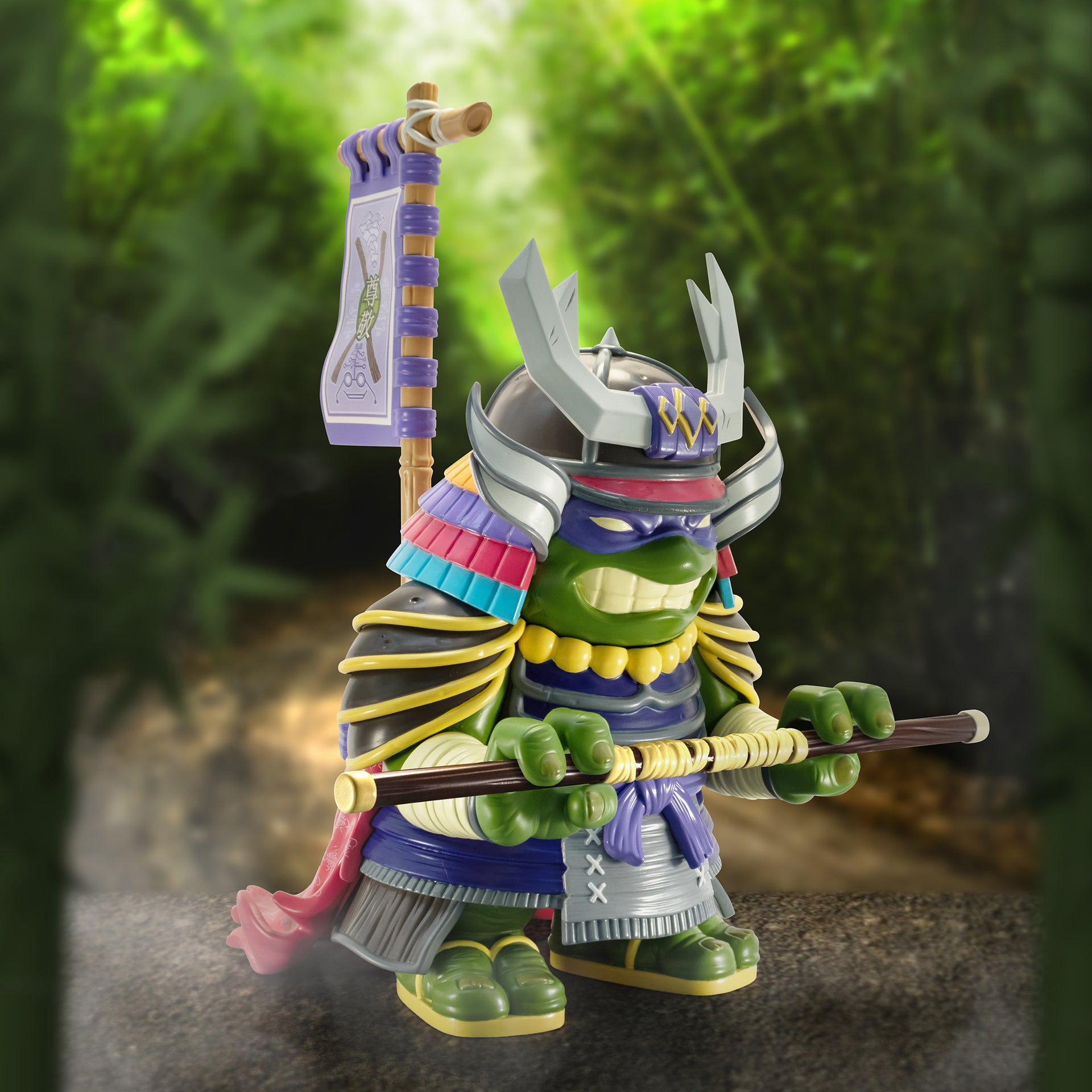 donatello tolleson tmnt collectible figure facing right