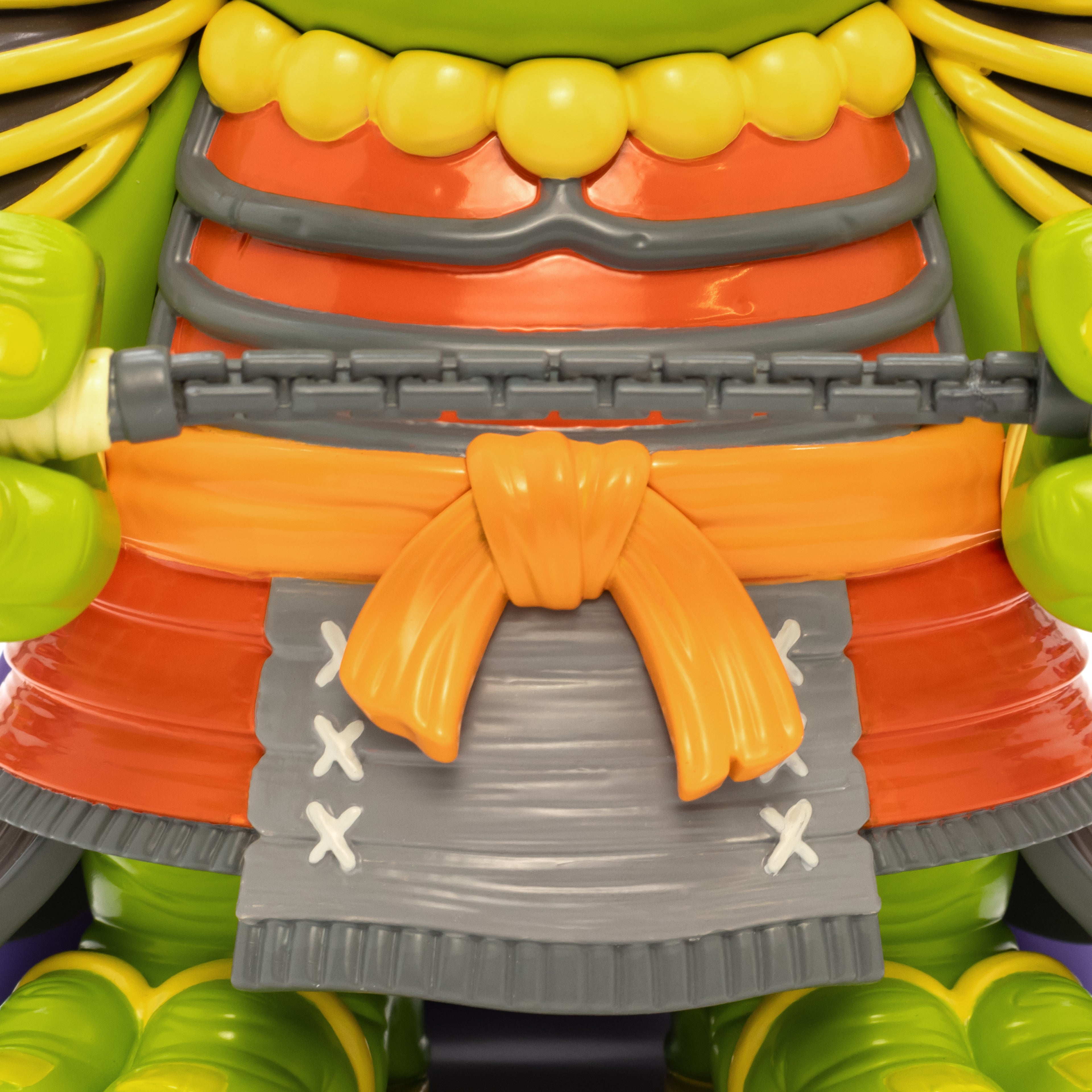 michelangelo close up of belt front
