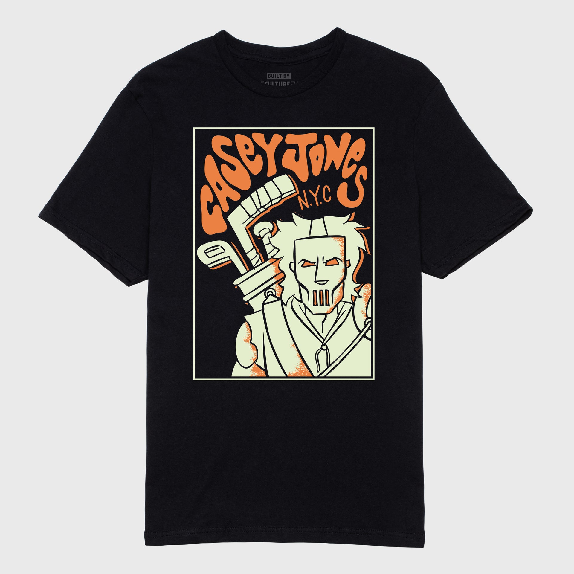 teenage mutant ninja turtles casey jones tshirt