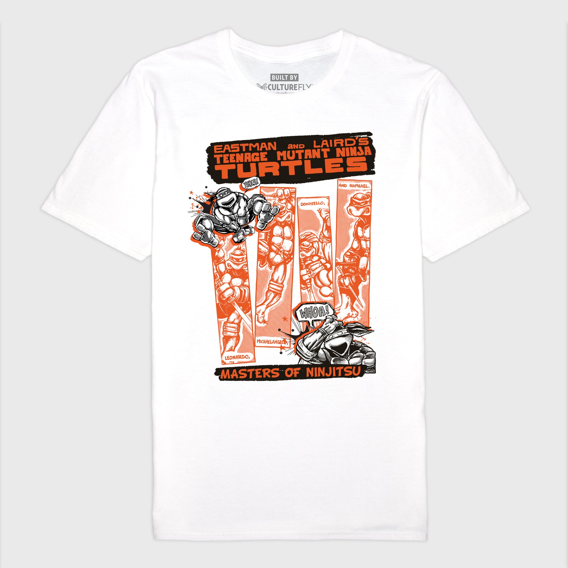 eastman and laird's teenage mutant ninja turtles masters of ninjitsu tshirt