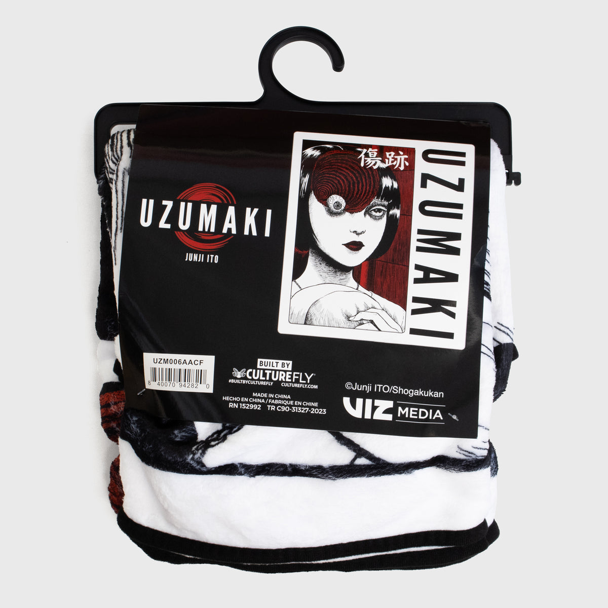 Uzumaki - The Scar Throw Blanket | CultureFly