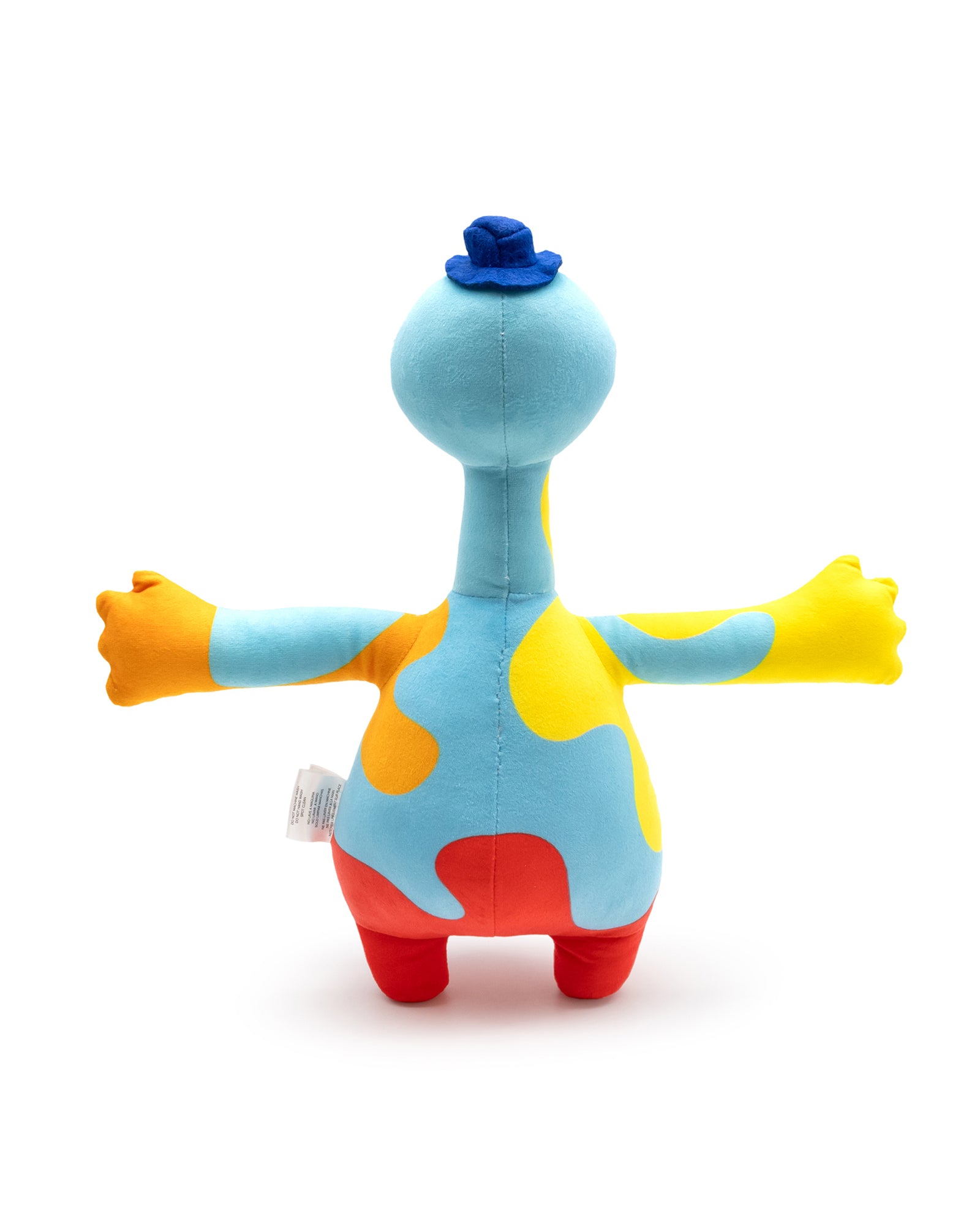 doey the doughman plush back. arms out.