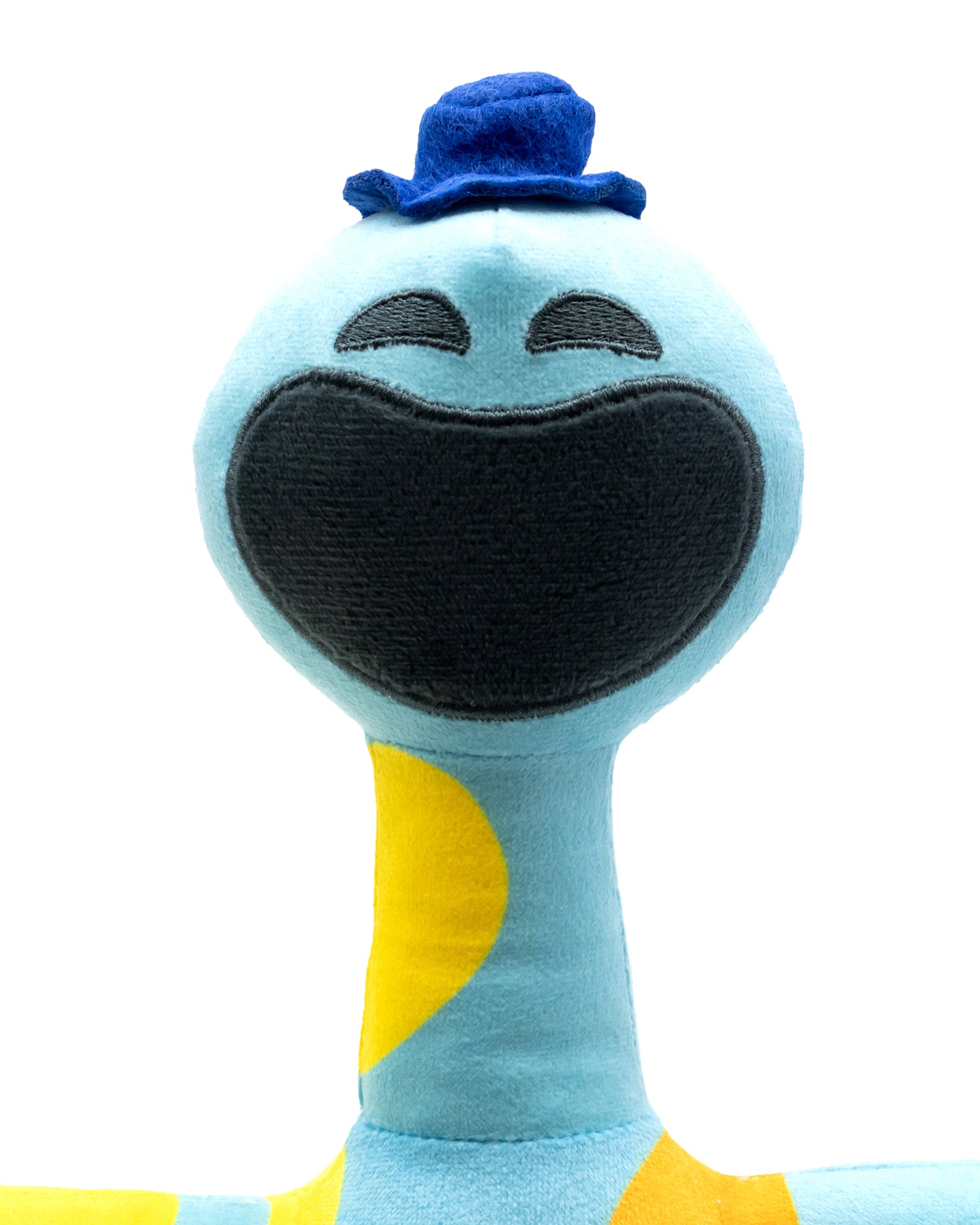 Close up of doey plush face