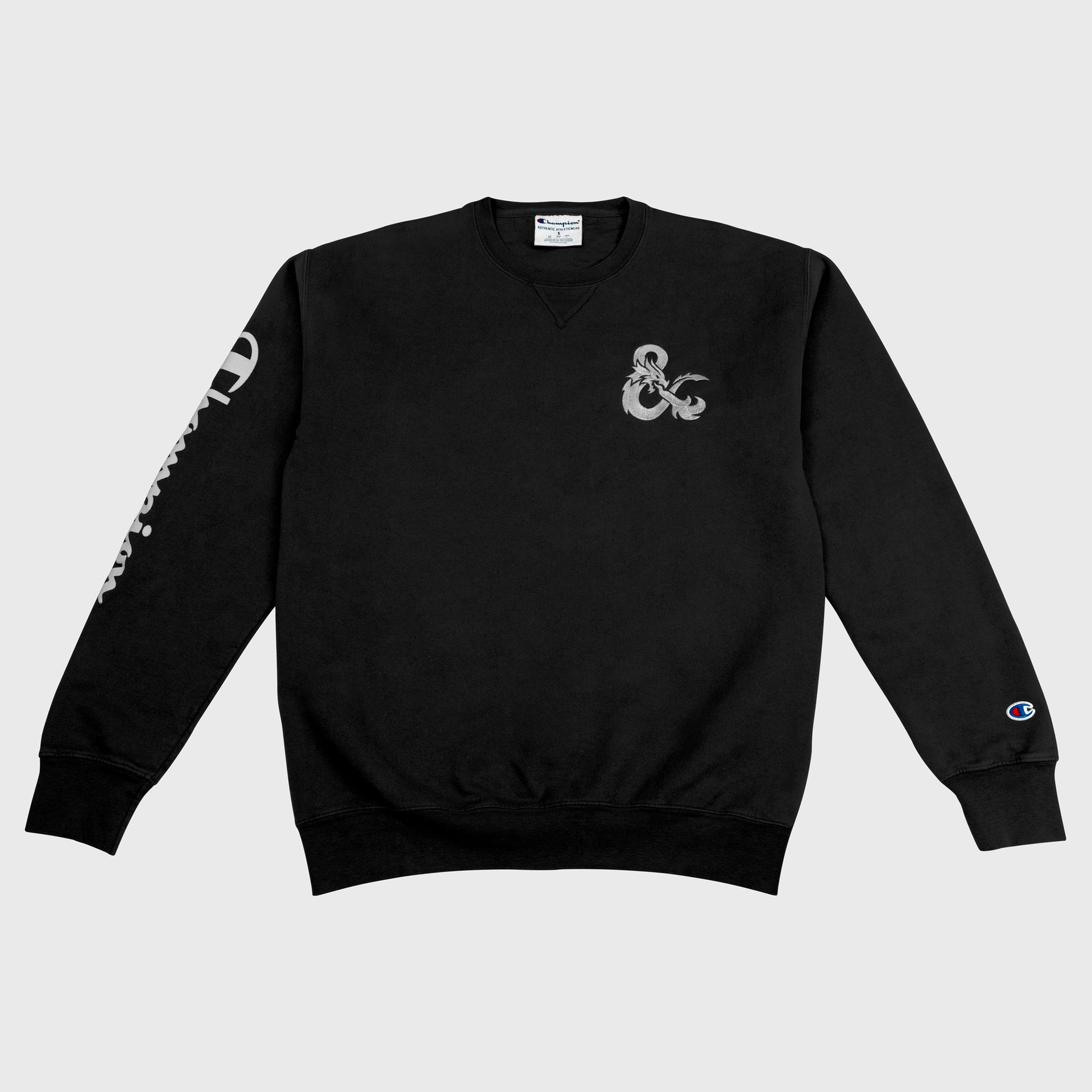 dungeons & dragons mind flayer pullover front. D&D logo on front pocket.