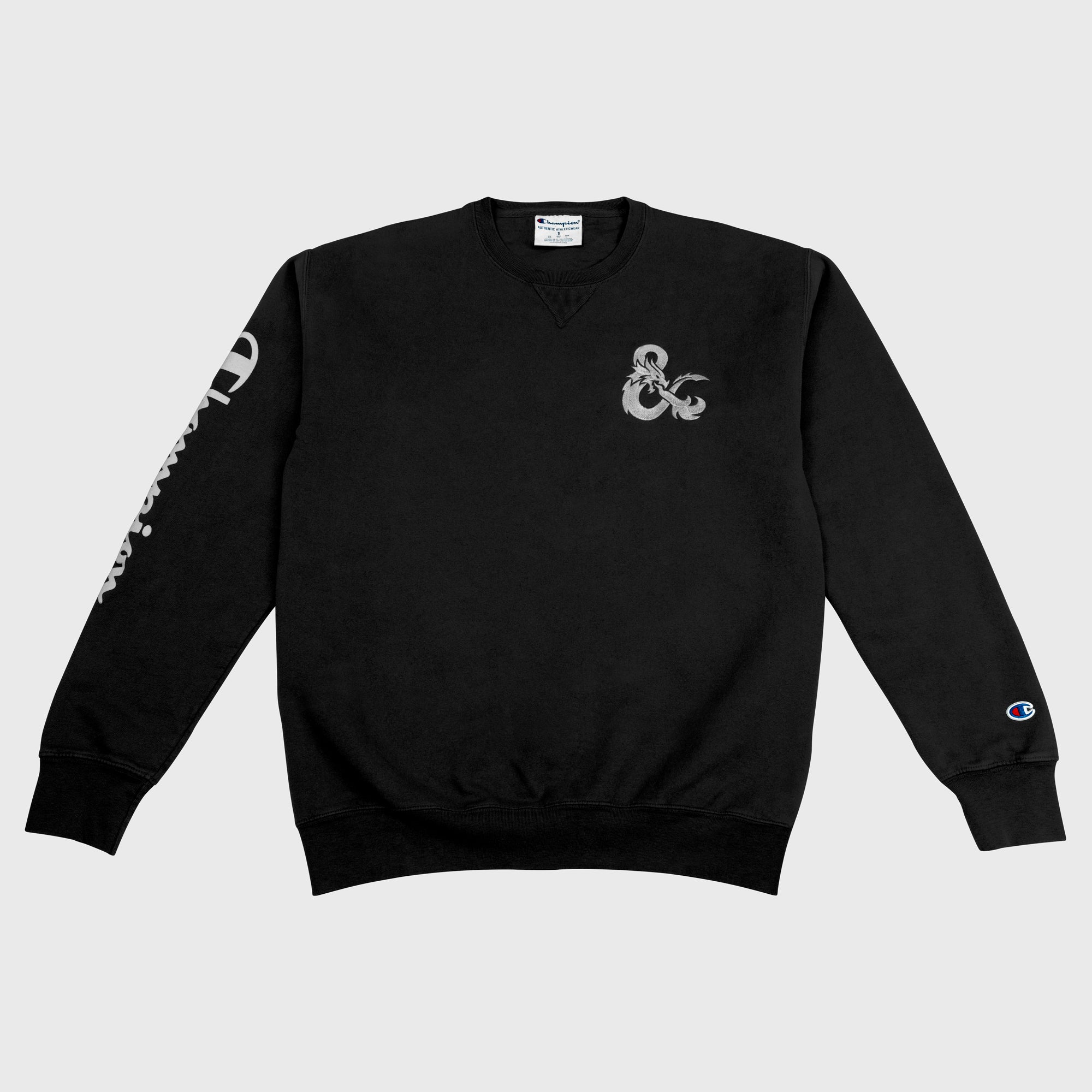 dungeons & dragons mind flayer pullover front. D&D logo on front pocket.