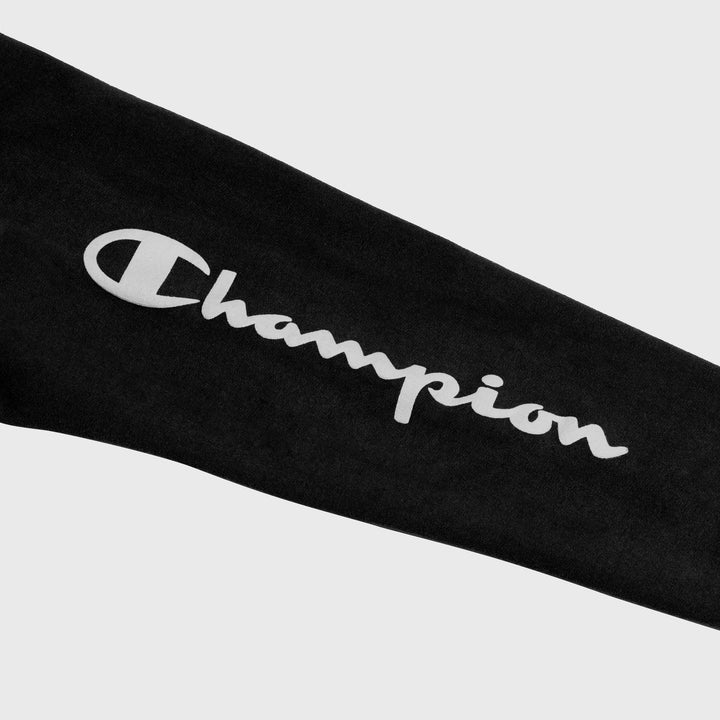 champion on right sleeve.