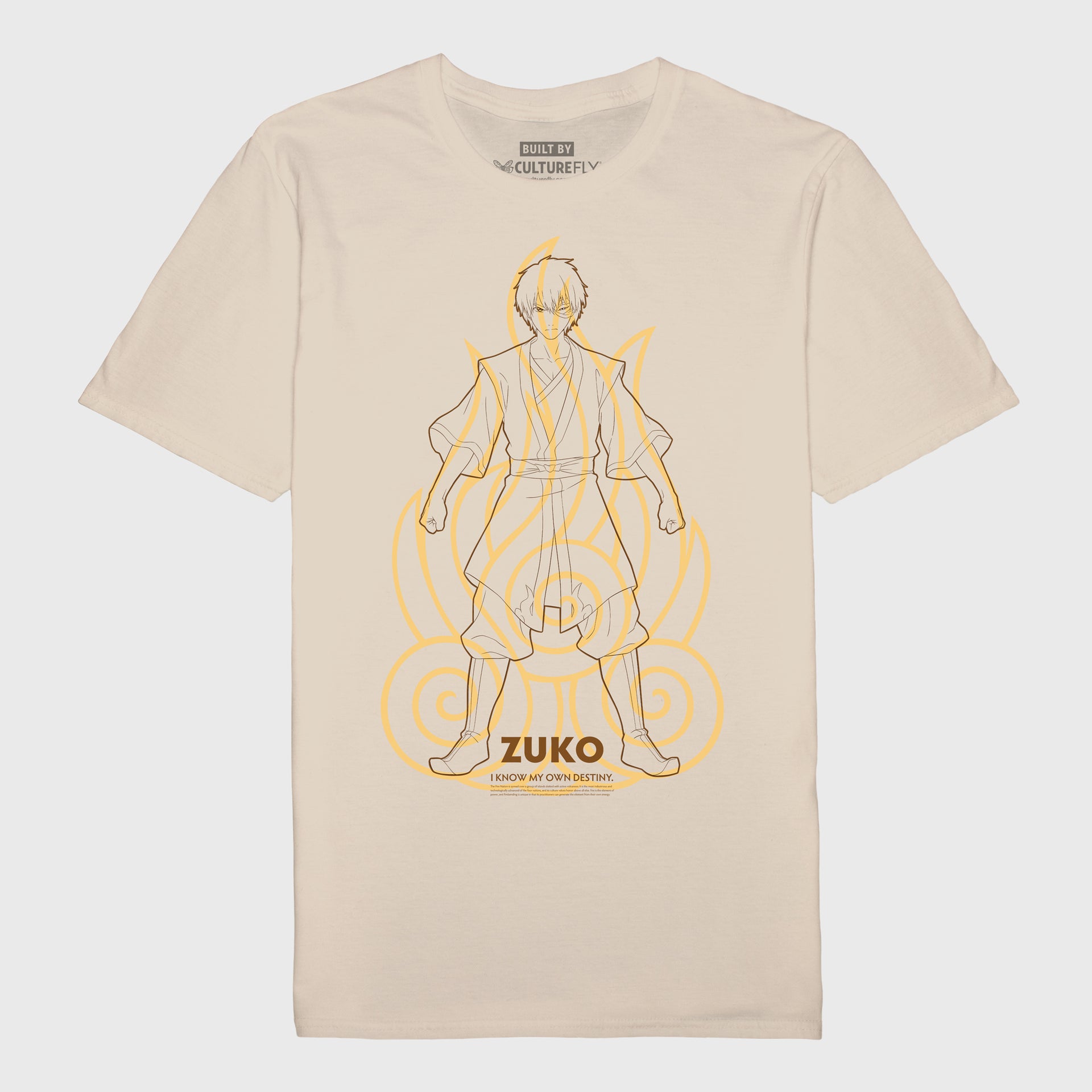 zuko destiny tshirt