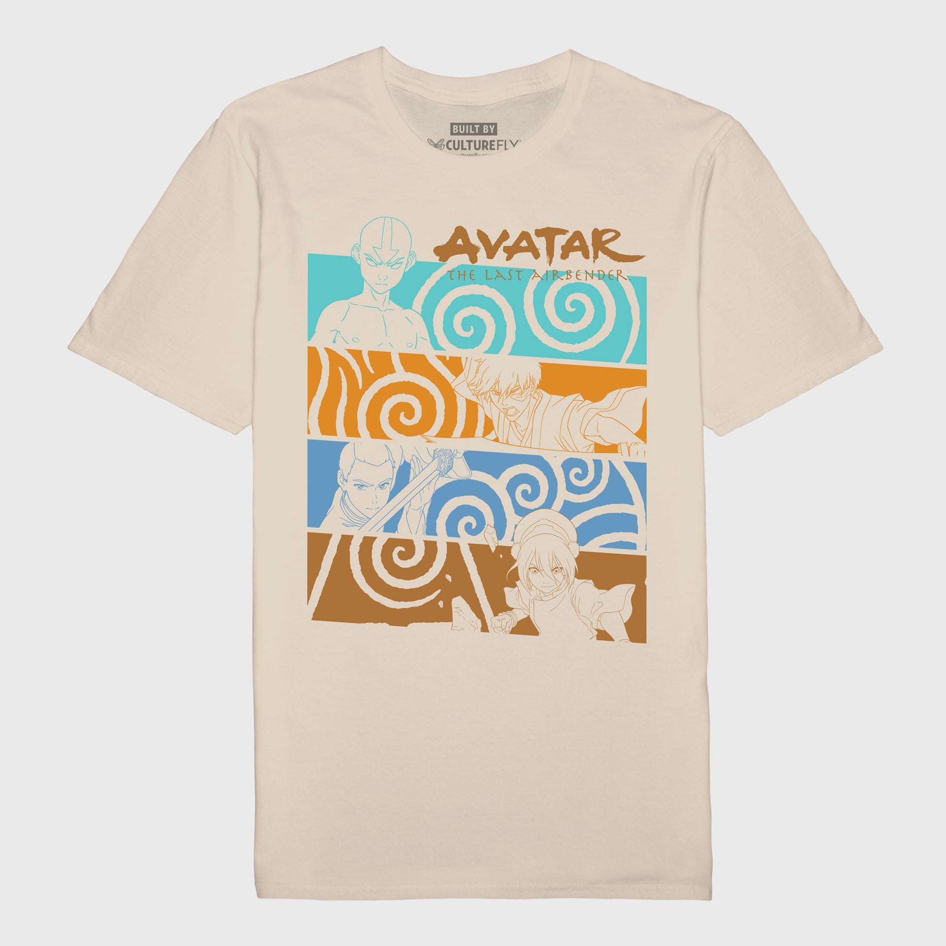 avatar the last airbender nations tshirt
