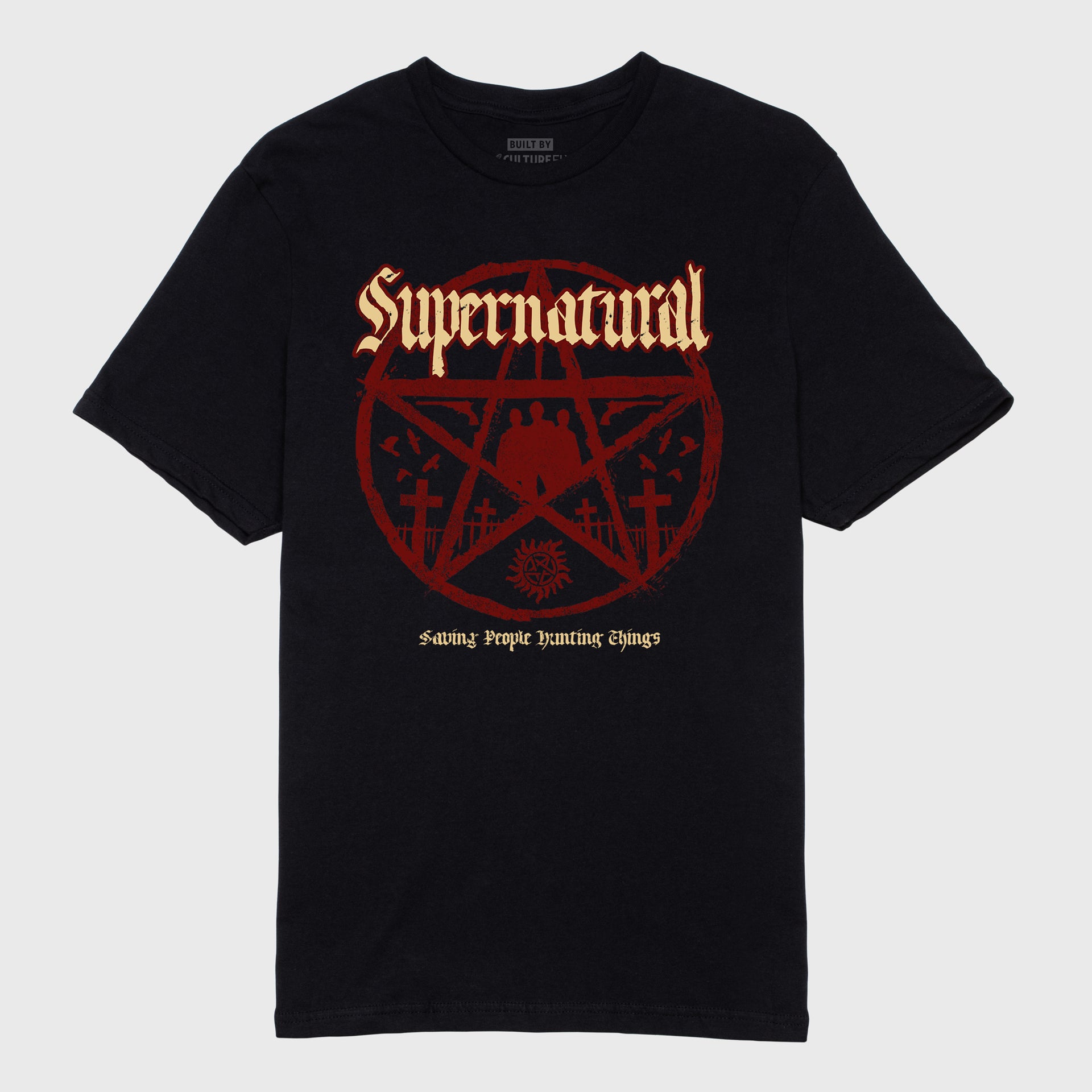 supernatural saving people hunting things tee