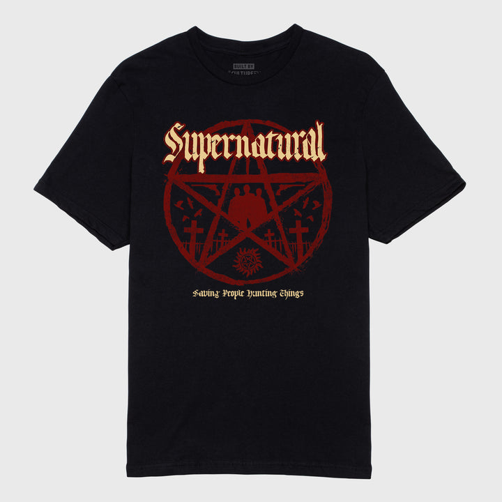 supernatural saving people hunting things tee