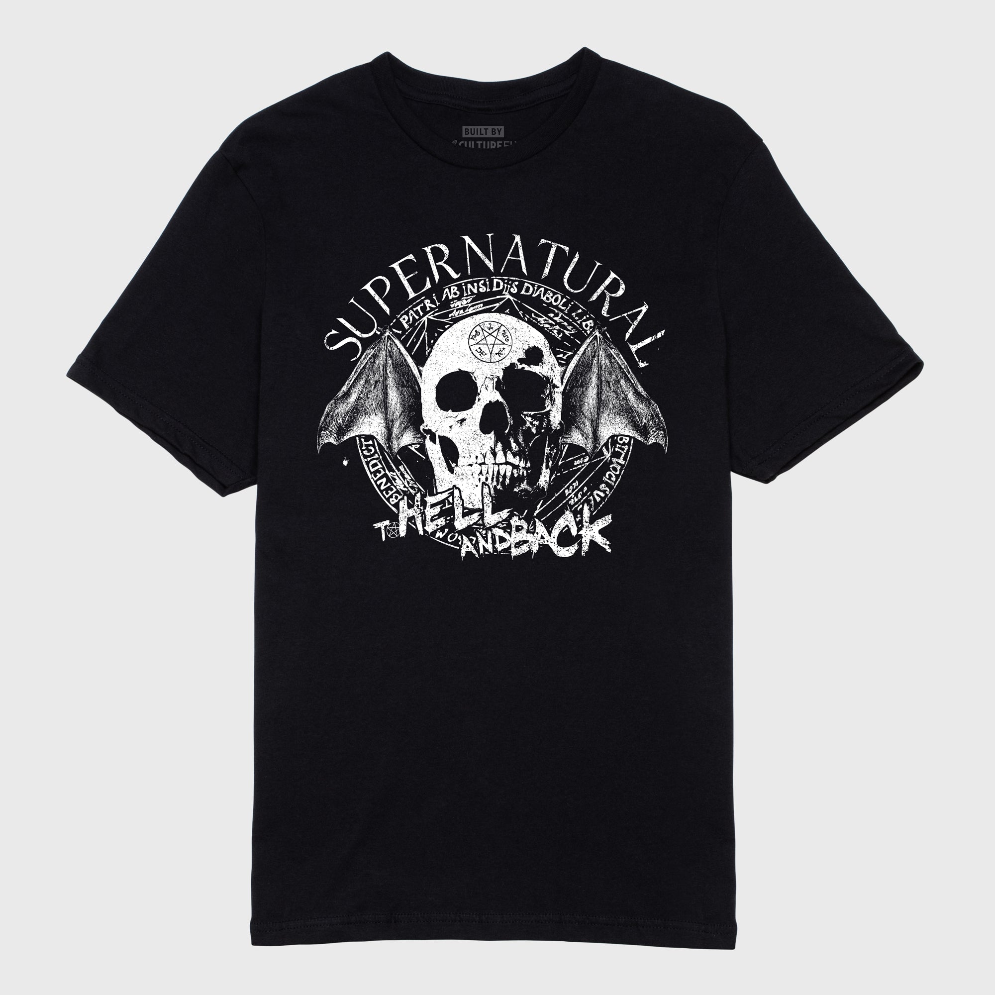 supernatural to hell and back tee