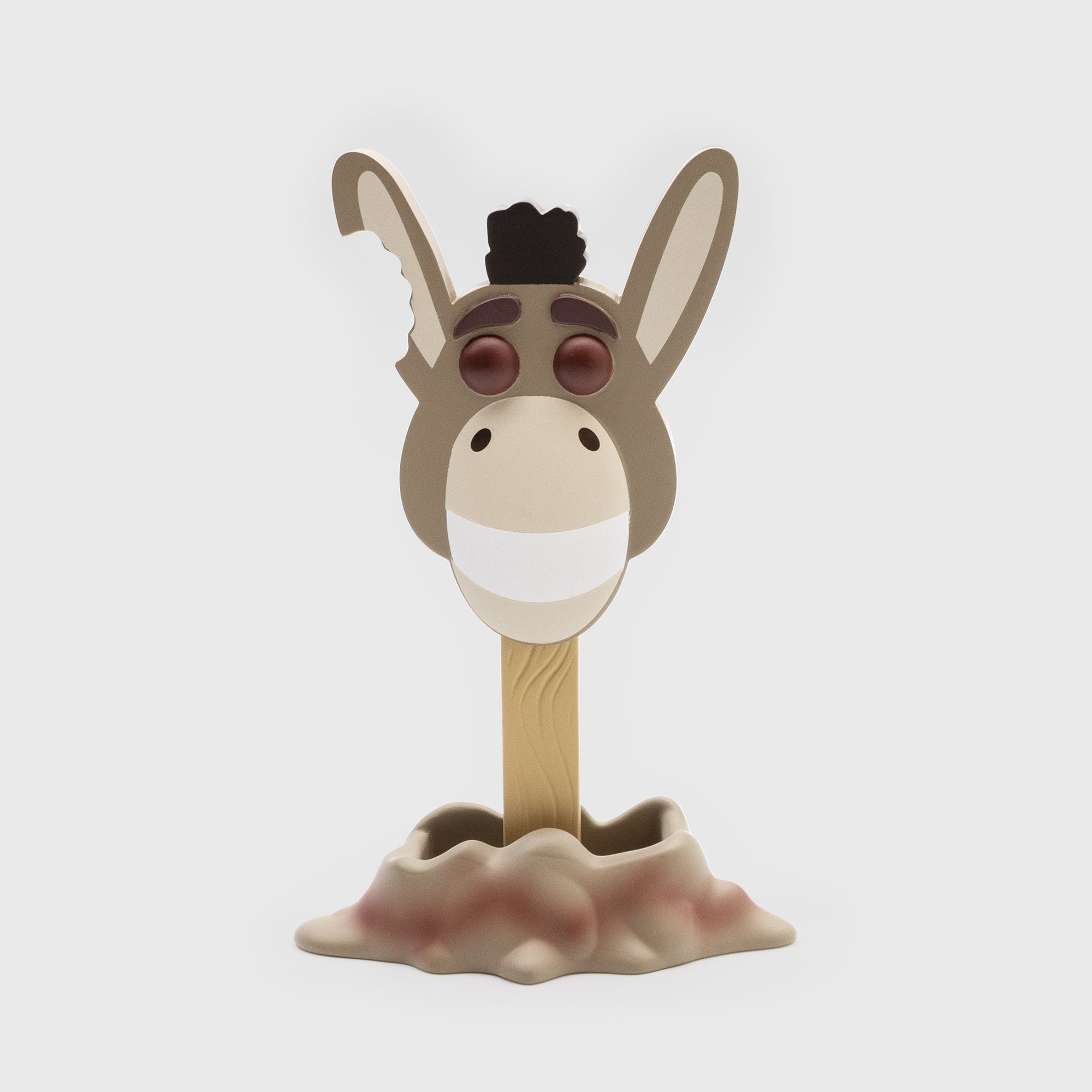 donkey popsicle figure standing