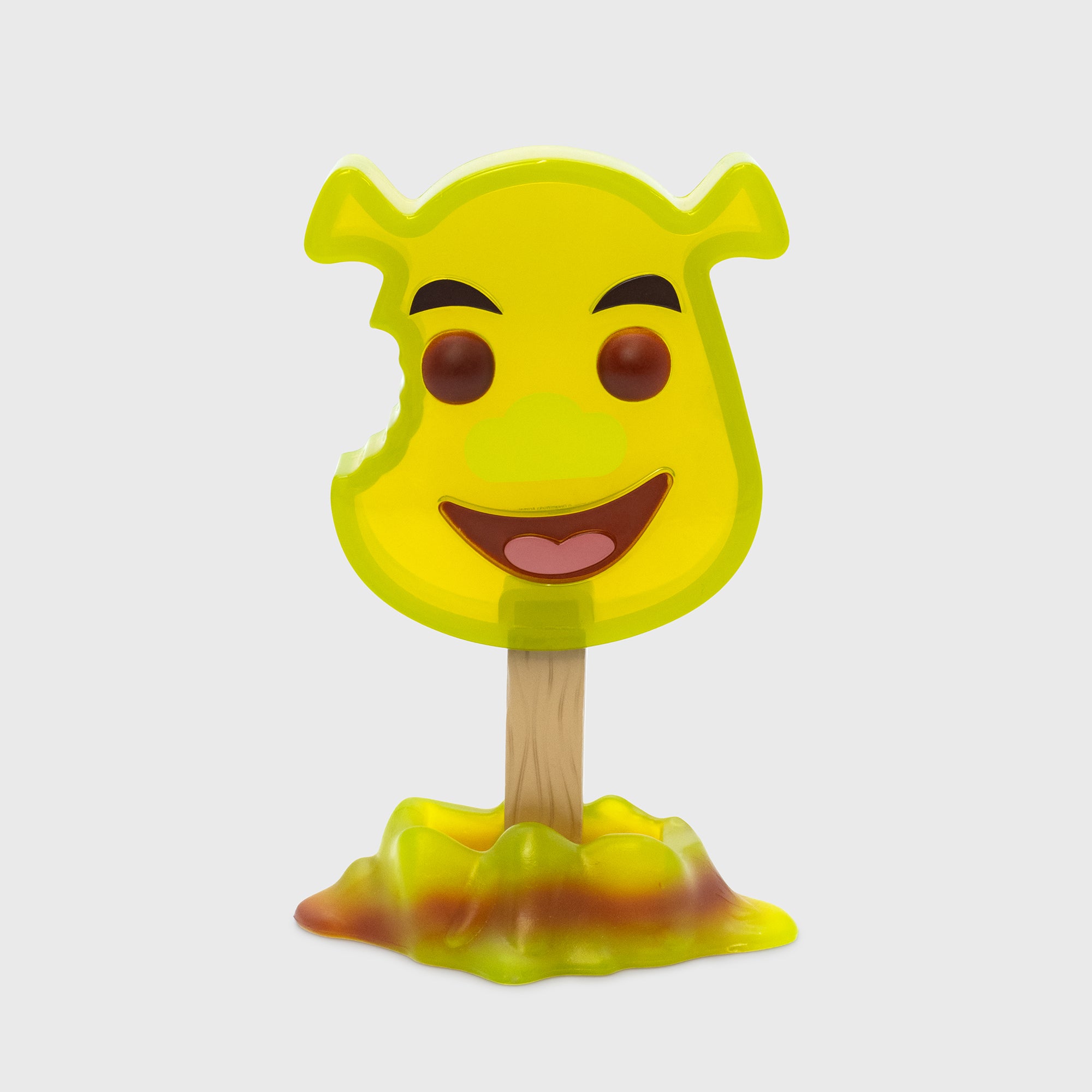 shrek translucent popsicle figure standing