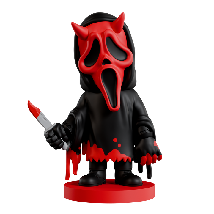 bloody devil mask ghostface