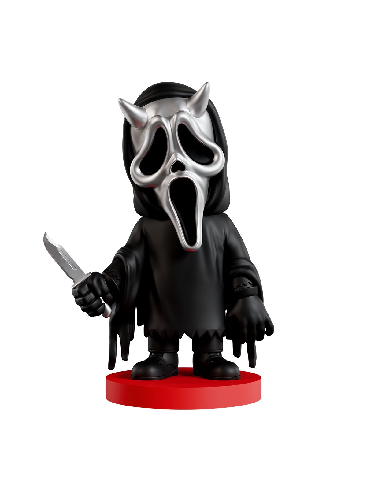 Ghostface - Chrome Mini Vinyl Figures 4 Pack