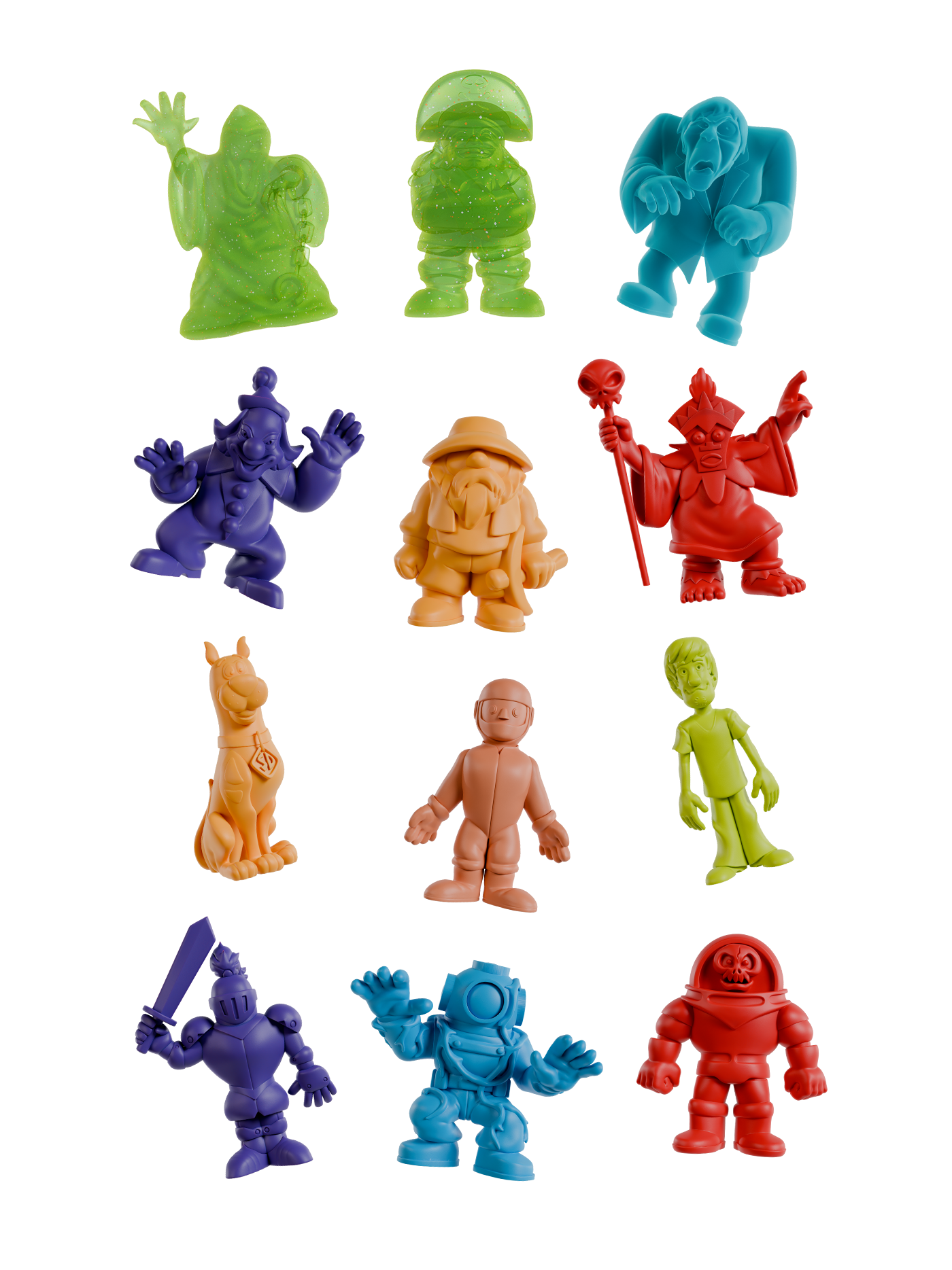 Scooby-Doo - Tiny Mights Blind Box Collectible Figures