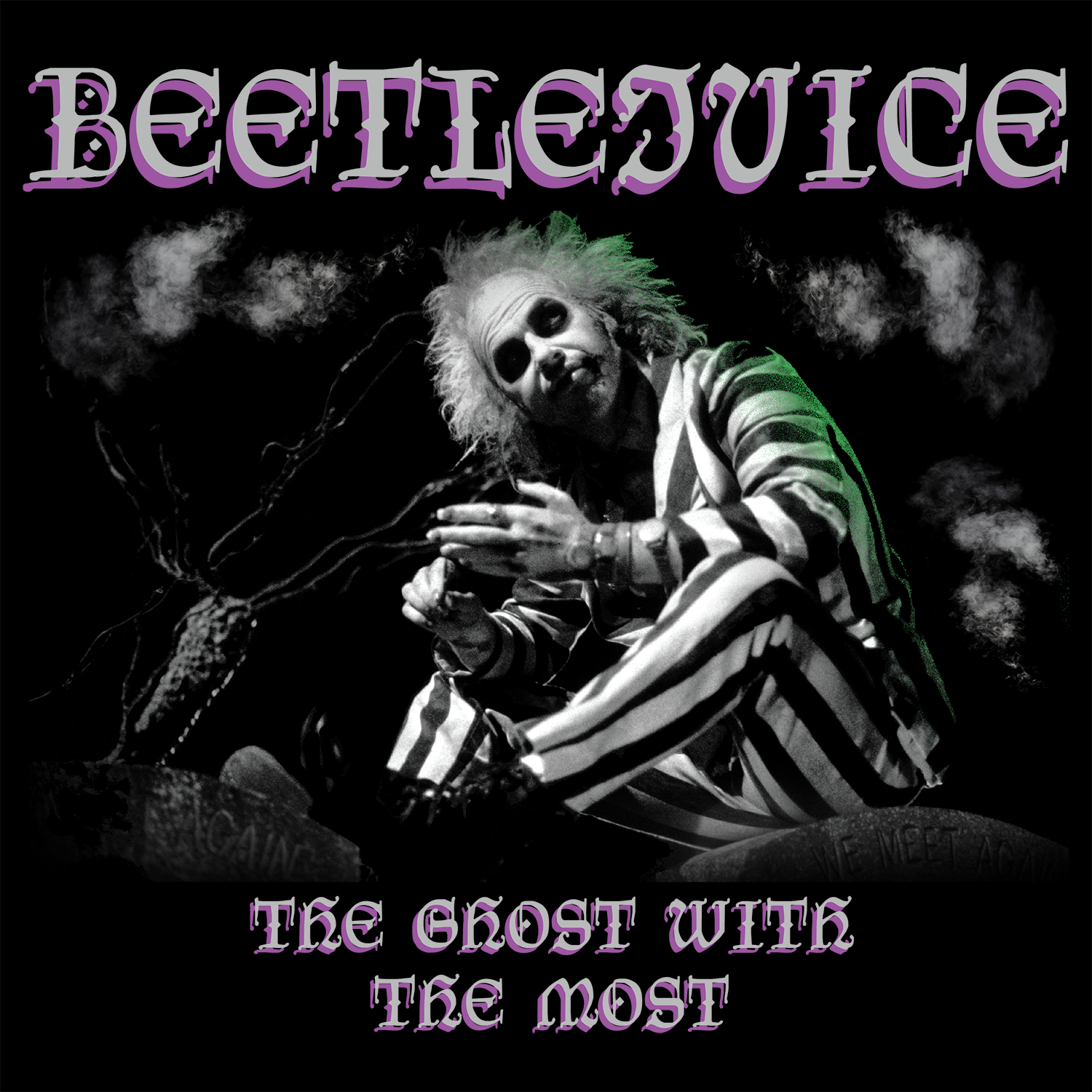 t-shirt tee shirt short sleeve beetlejuice the ghost with the most black culturefly