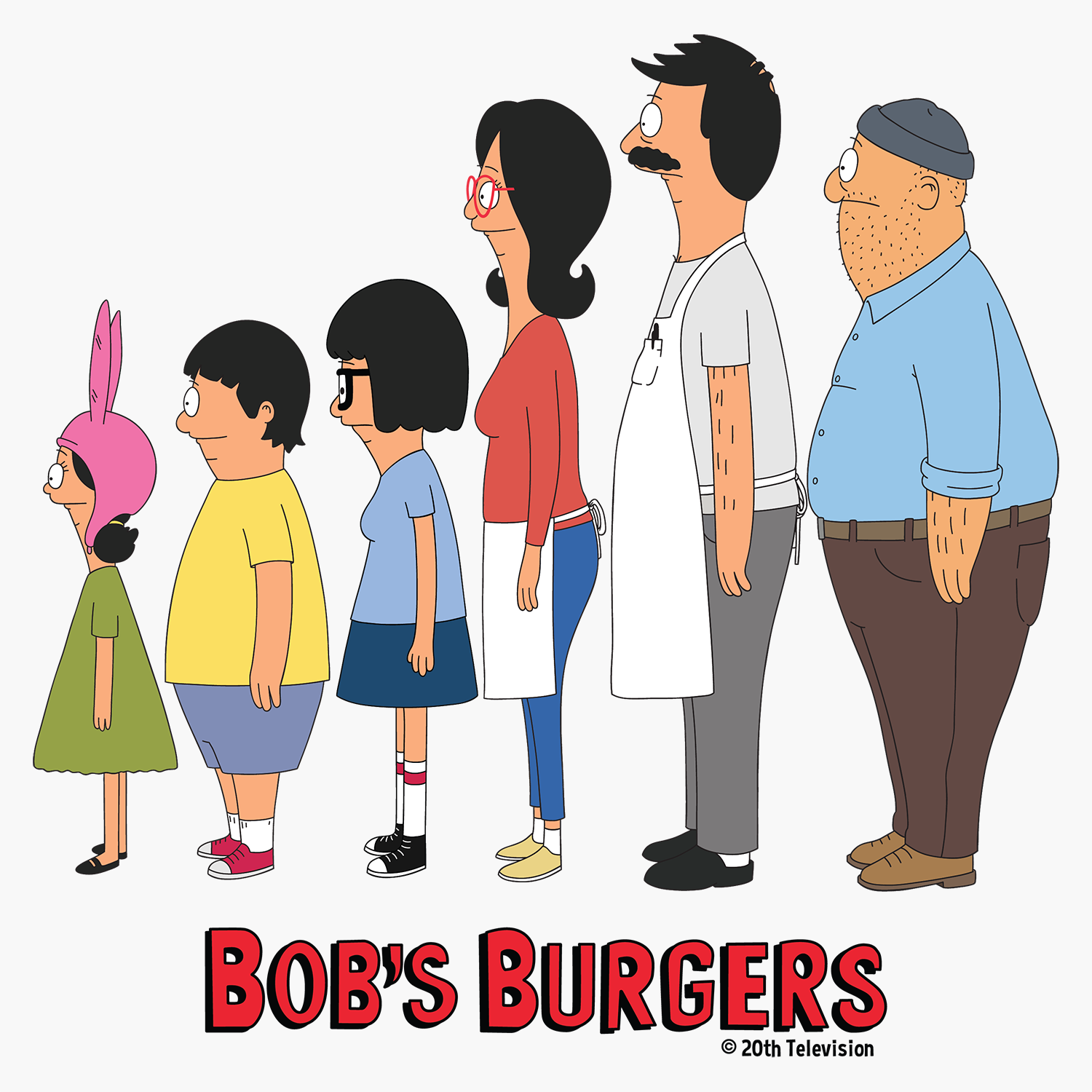 t-shirt tee shirt short sleeve bob's burgers white culturefly