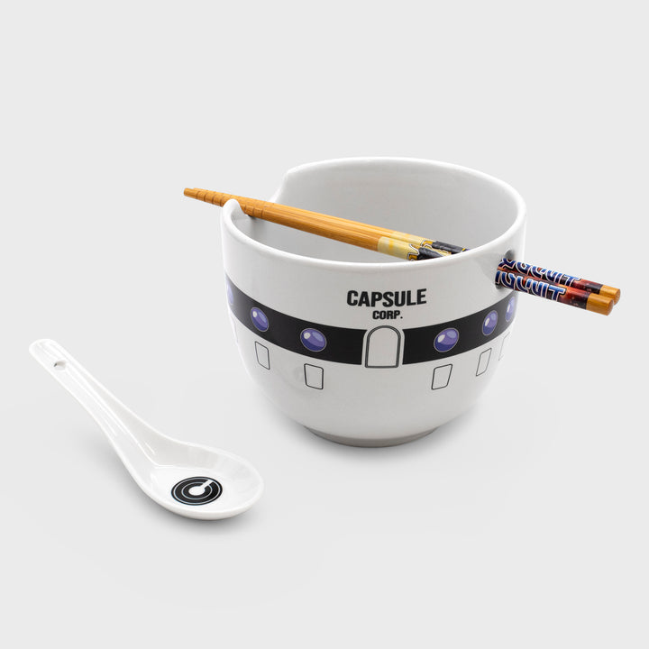 ramen bundle full reveal. bowl, chopsticks spoon