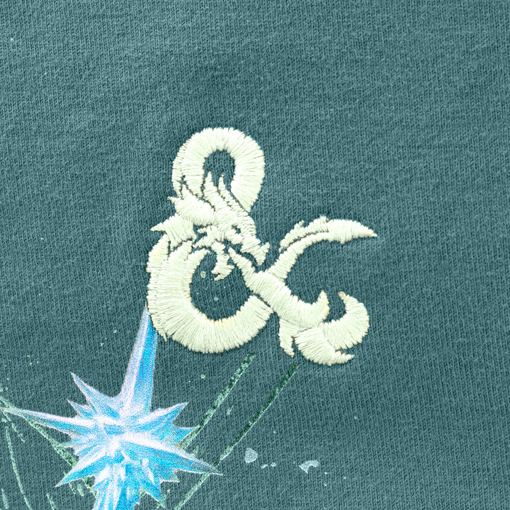 dungeons and dragons logo stitched