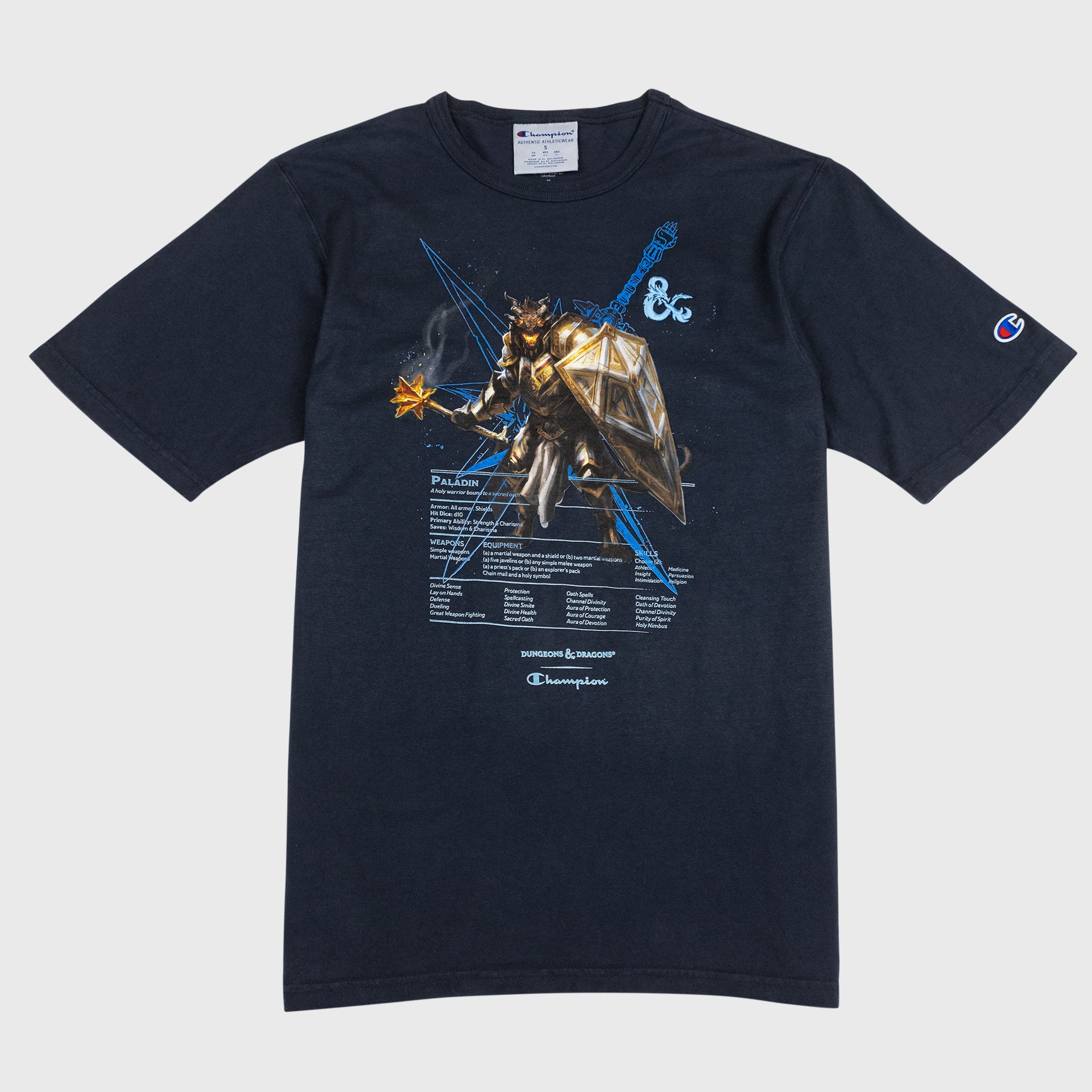 dungeons and dragons paladin tee 