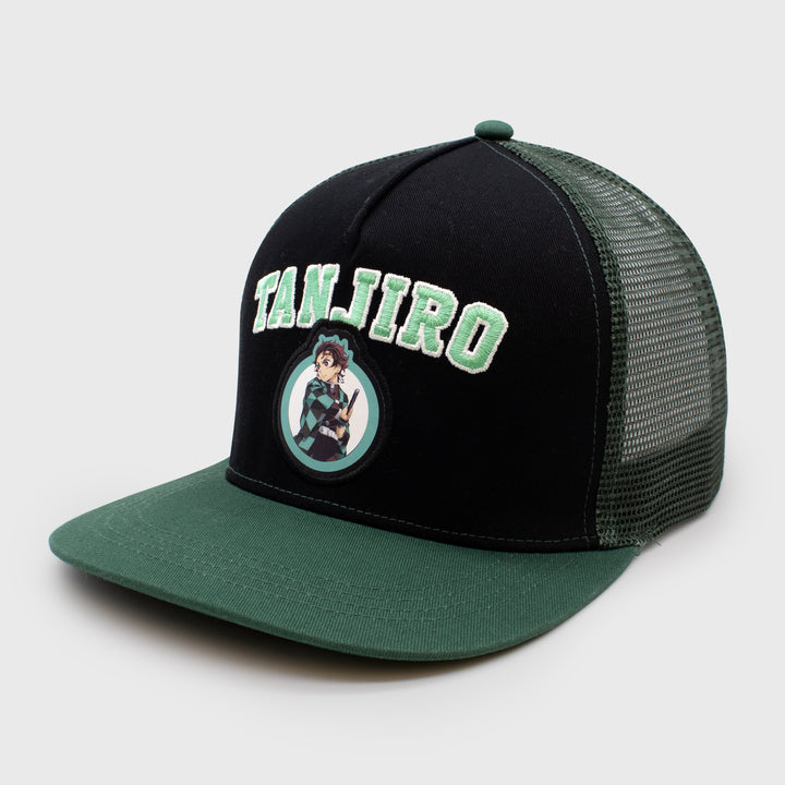 Headwear Demon Slayer - Tanjiro Kamado Snapback Green Hat 