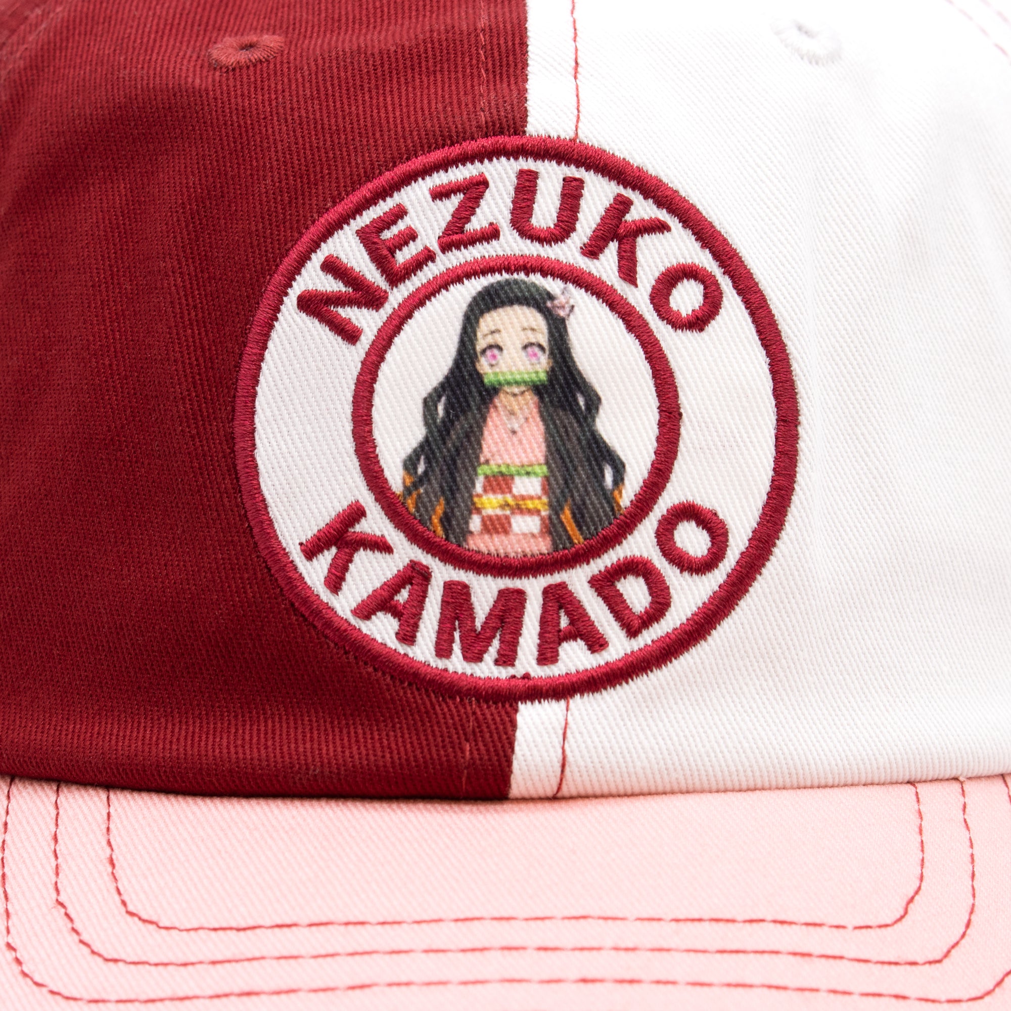 Image 4 - Demon Slayer - Nezuko Kamado Adjustable Hat Detail