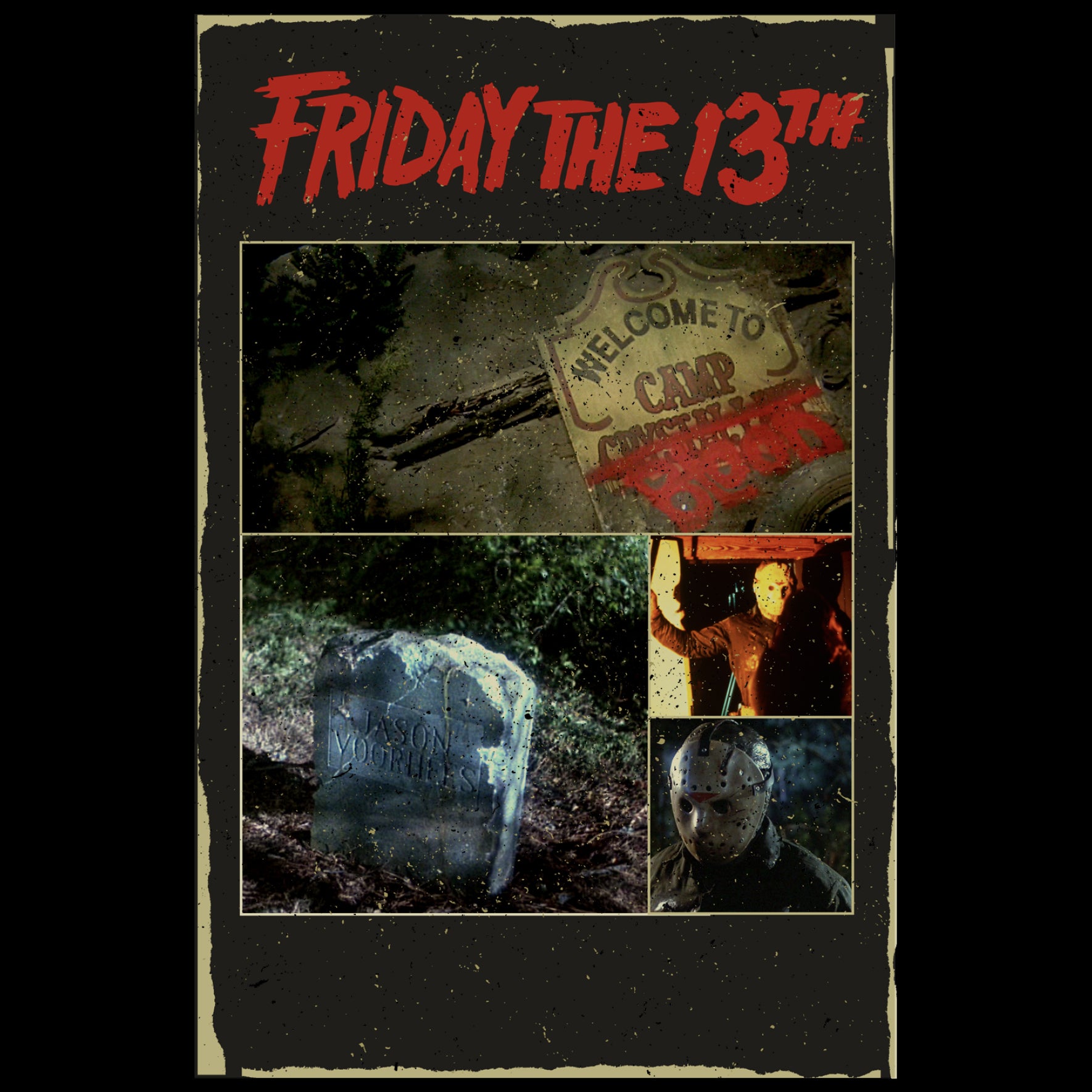 t-shirt tee shirt short sleeve friday the 13th black culturefly