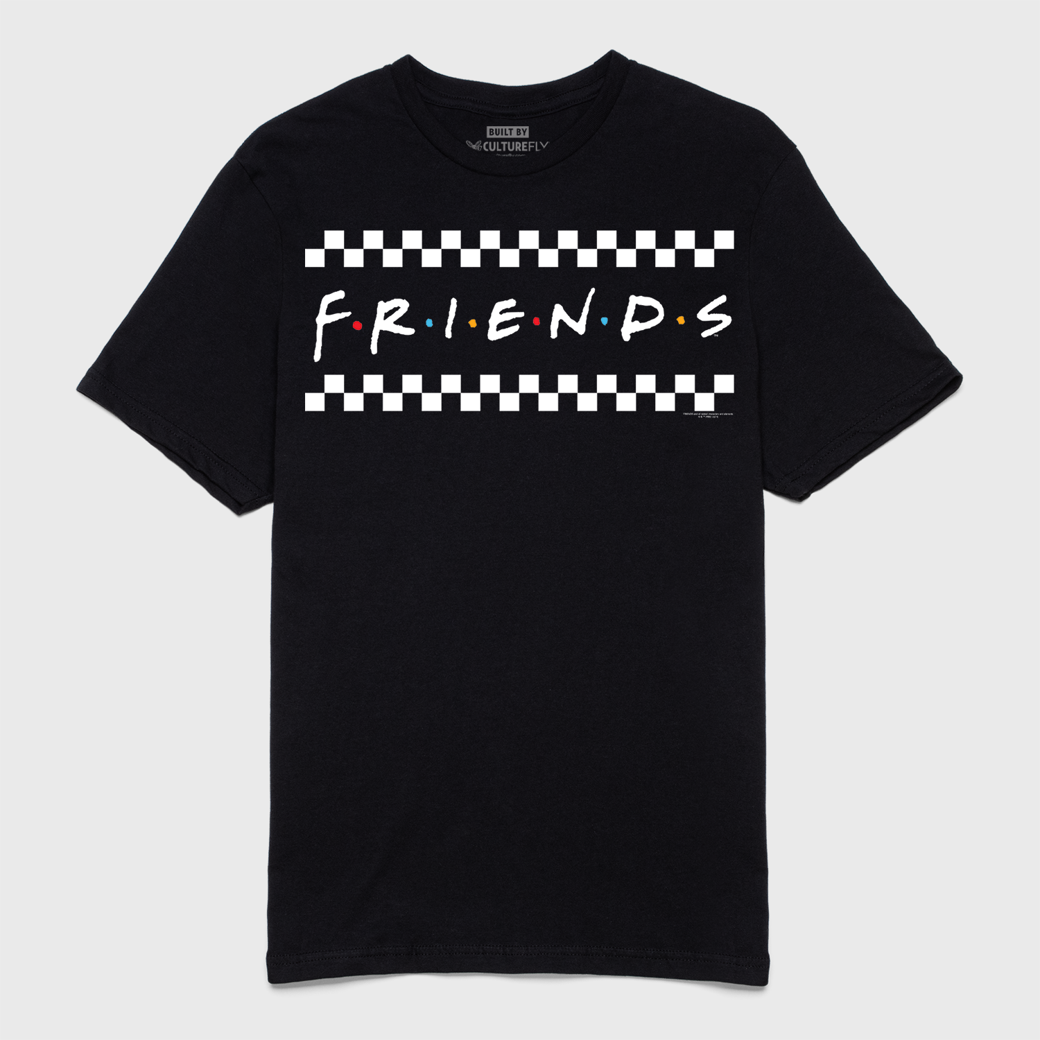 Friends - Checkered Logo Unisex Tee