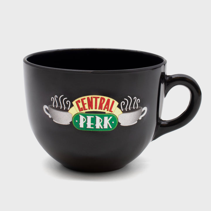central perk planter mug. looks like a mug but it's a planter. central perk logo on front.